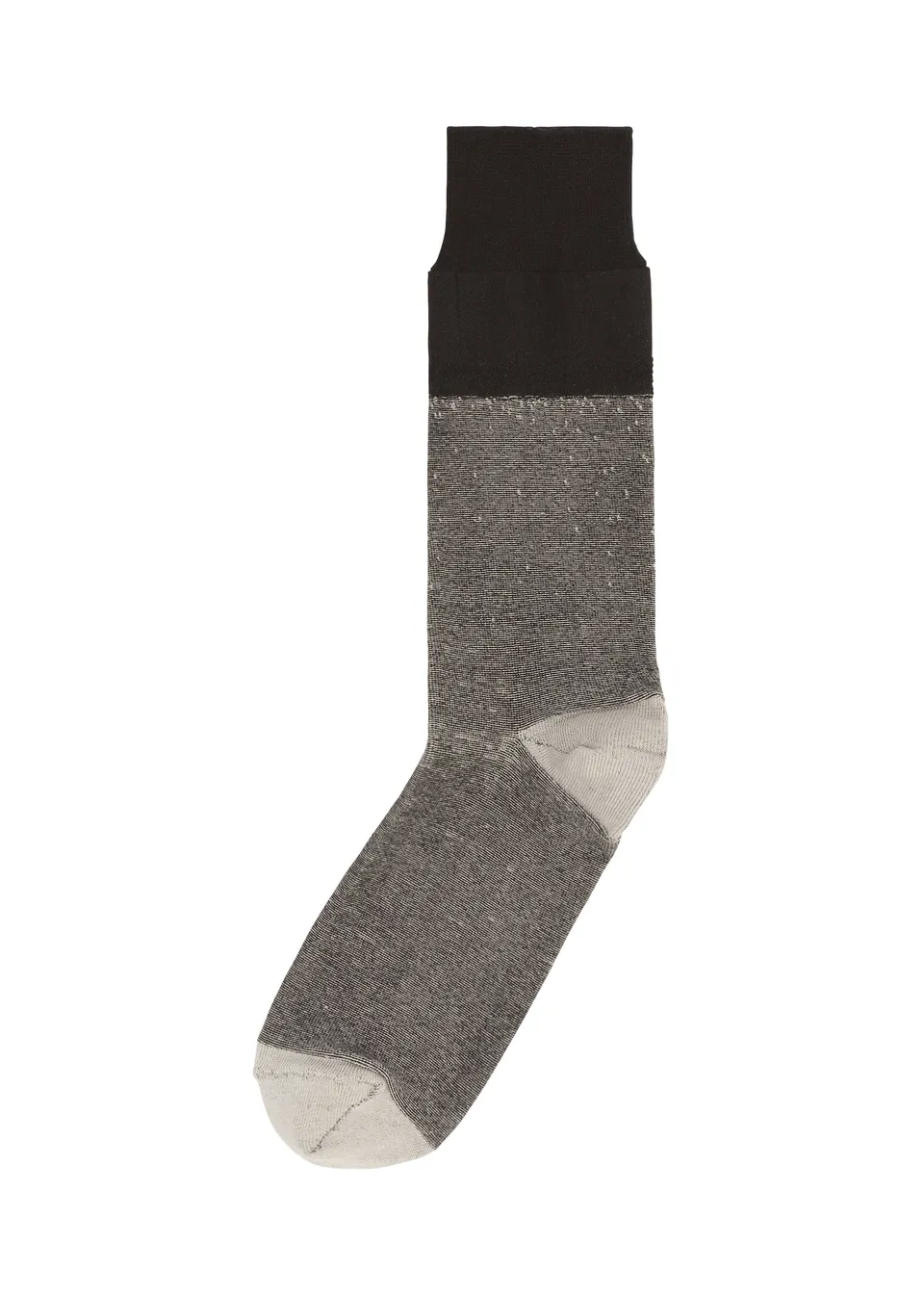 Issey Miyake Gradation ponožky černá přechod