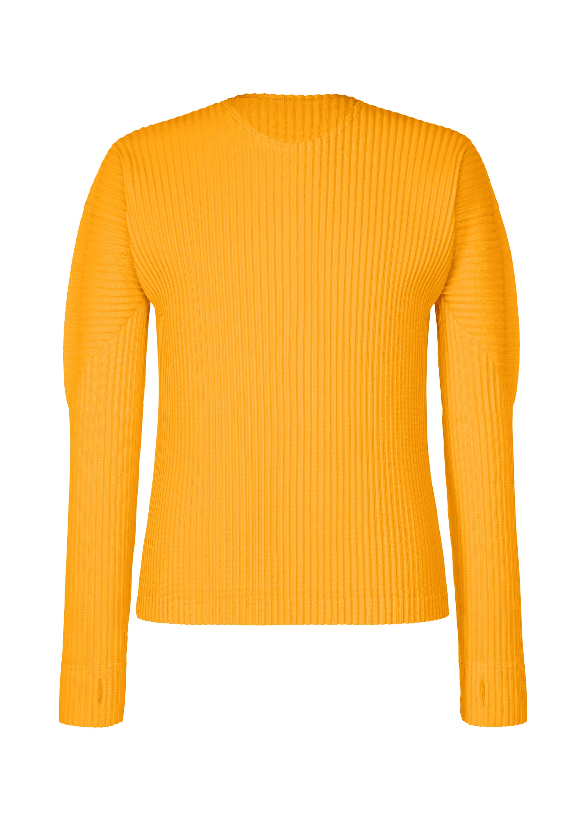 Issey Miyake Color Pleats 1 top s dlouhým rukávem flash red polyester