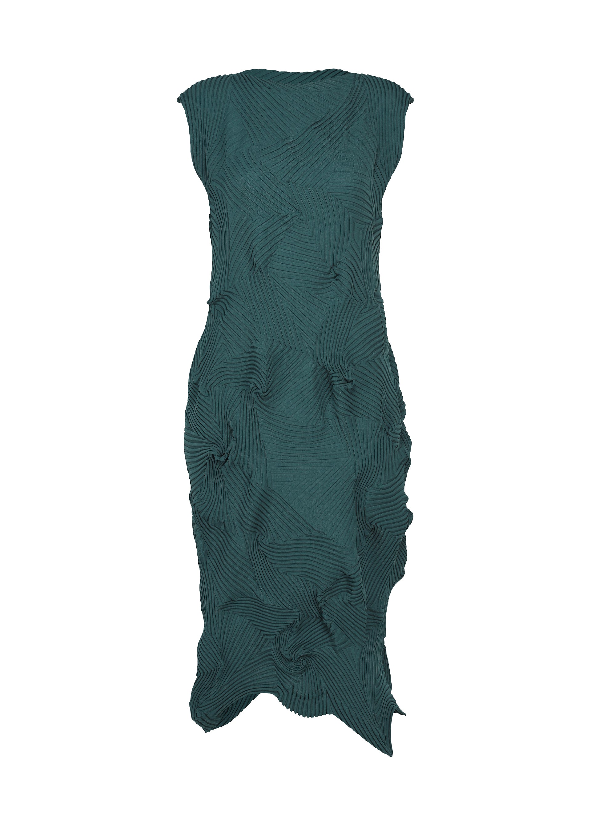 Issey Miyake TYPE-P 003-1 šaty černé plisované