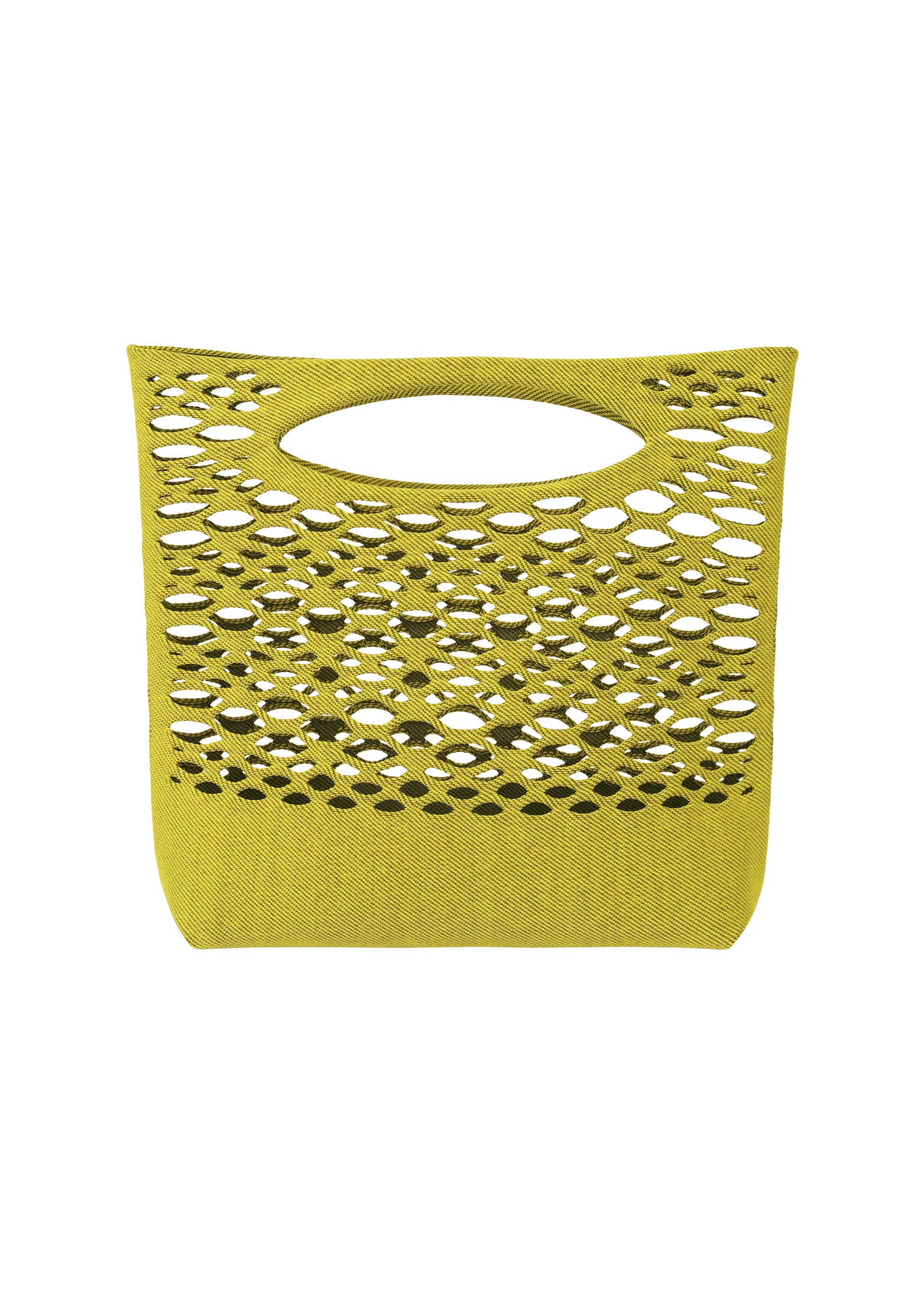 Issey Miyake Mokko Basket tote taška black×brown tuhá