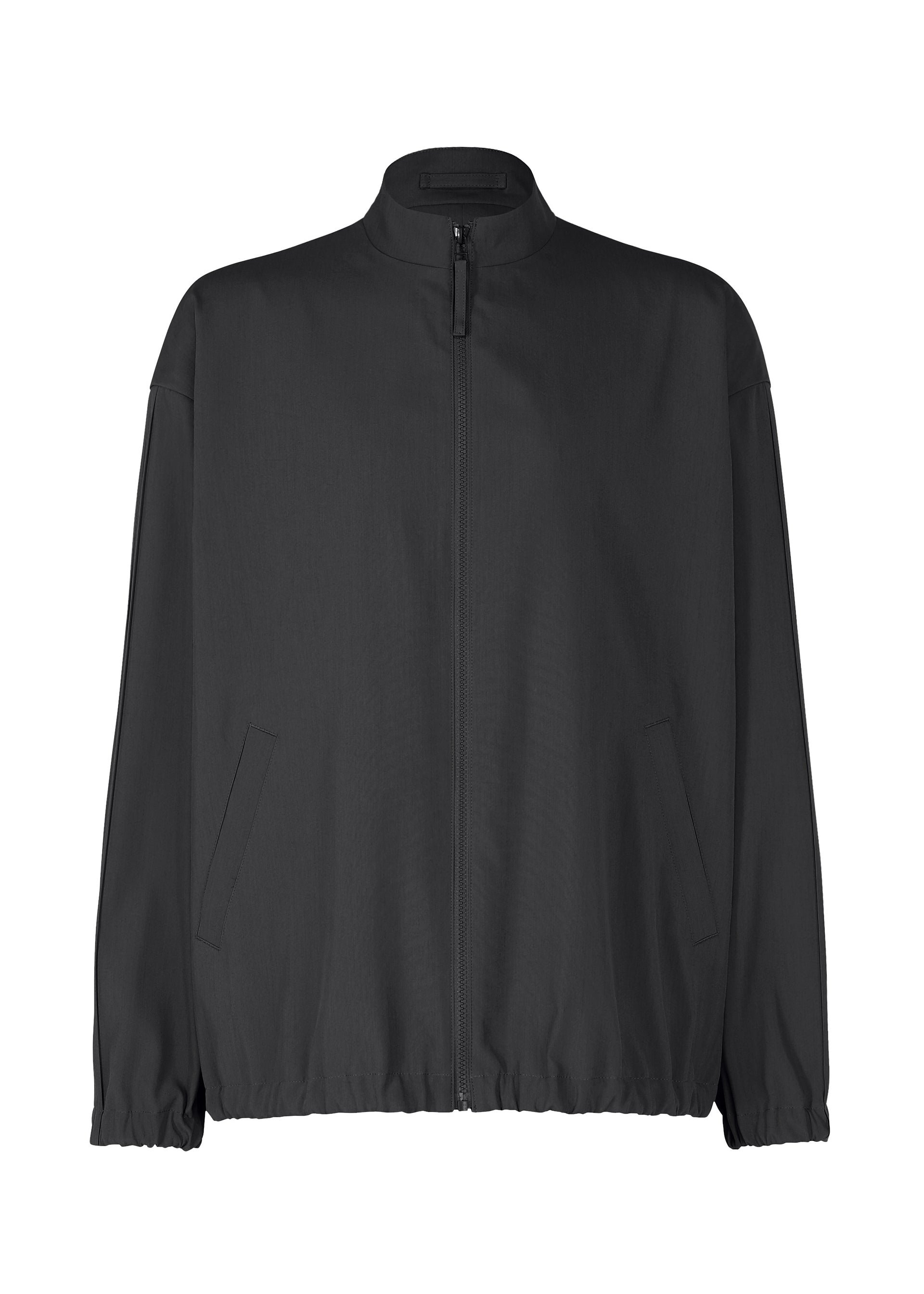 Issey Miyake Air Pleats blouson bunda světle šedá lehká
