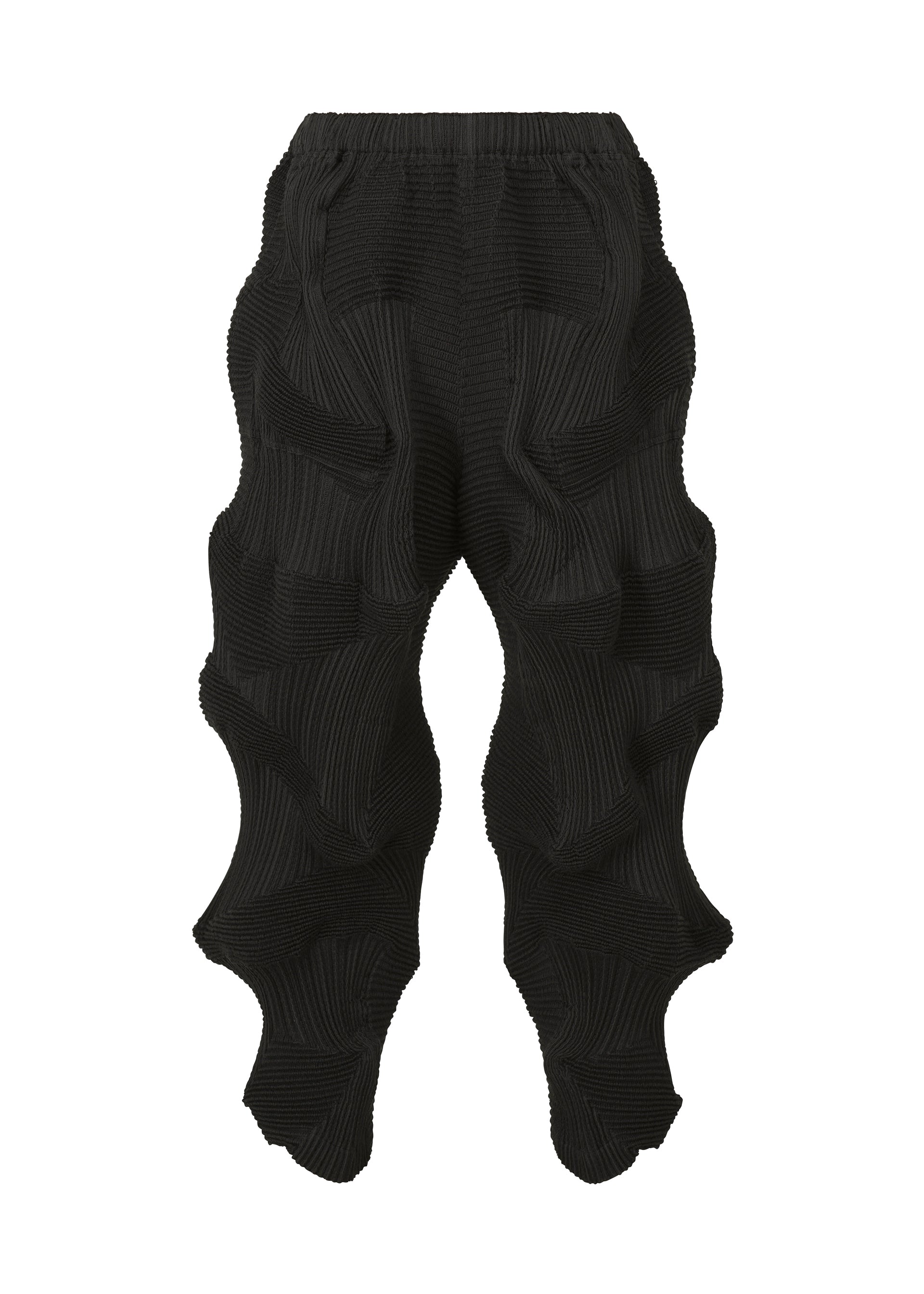 Issey Miyake Type-O 020 kalhoty bílá strečové