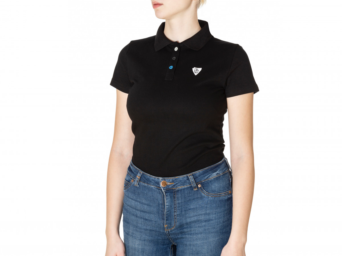 UPoint UniWearCity Polo UWC tričko černé dámské