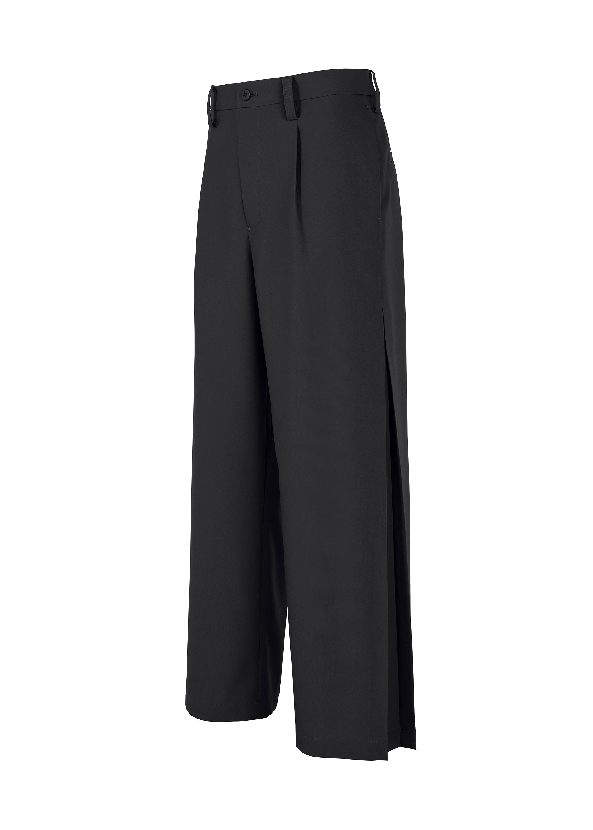 Issey Miyake IM Men Wings Black kalhoty černé vel. 3 široké