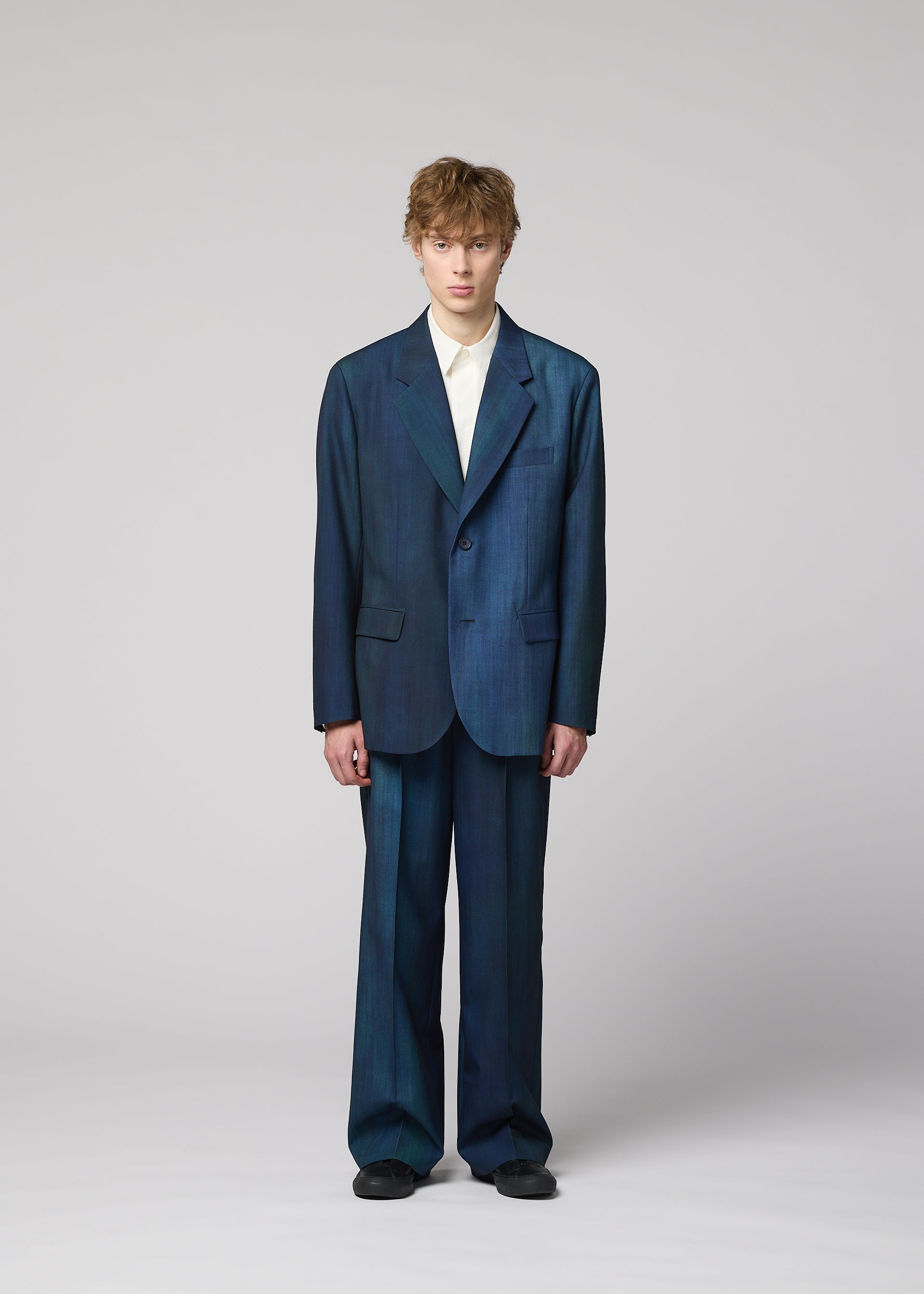 Issey Miyake Gradation Wool pánská bunda černá