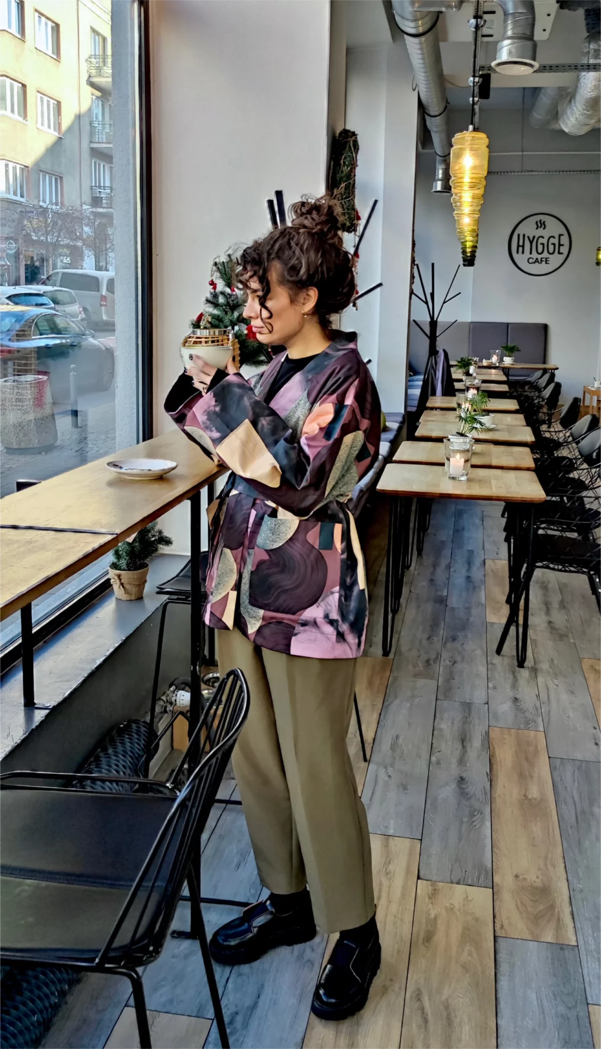 Aurelia & Zwei Frauen Aspen kimono vintage bavlněné