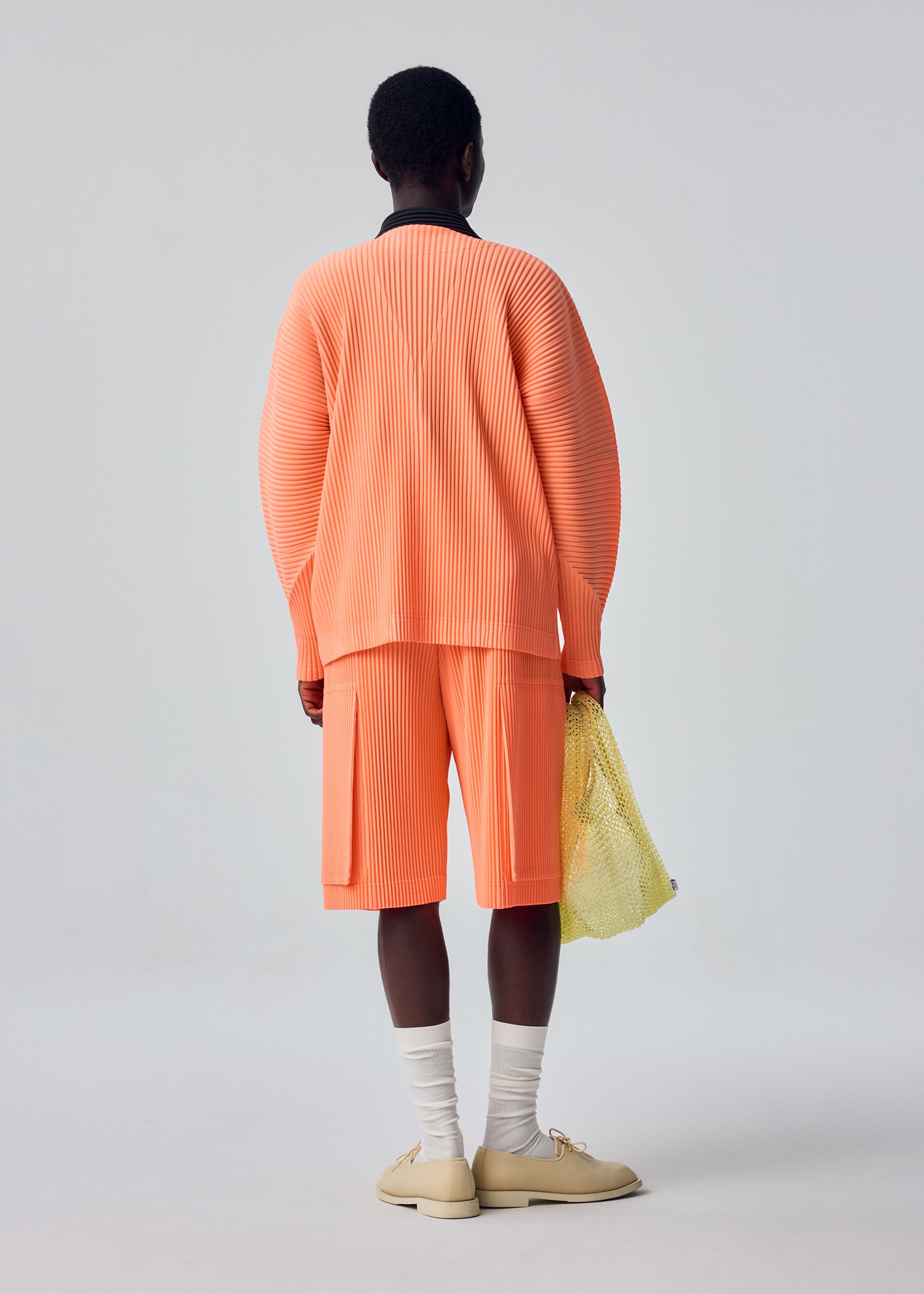 Issey Miyake Monthly Colors September kardigan Ray Gray pánský