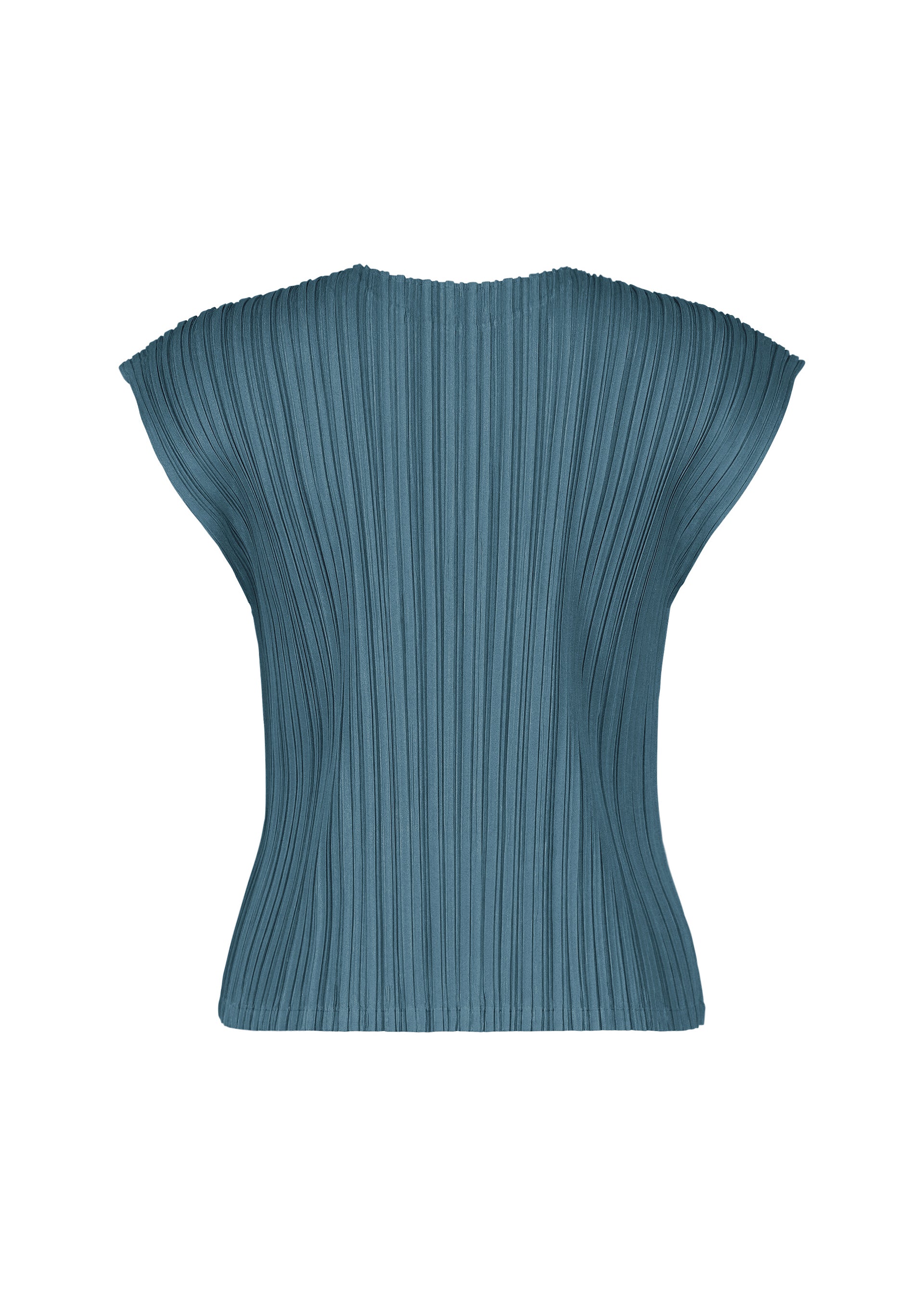 Issey Miyake Mellow Pleats top černý francouzský rukáv