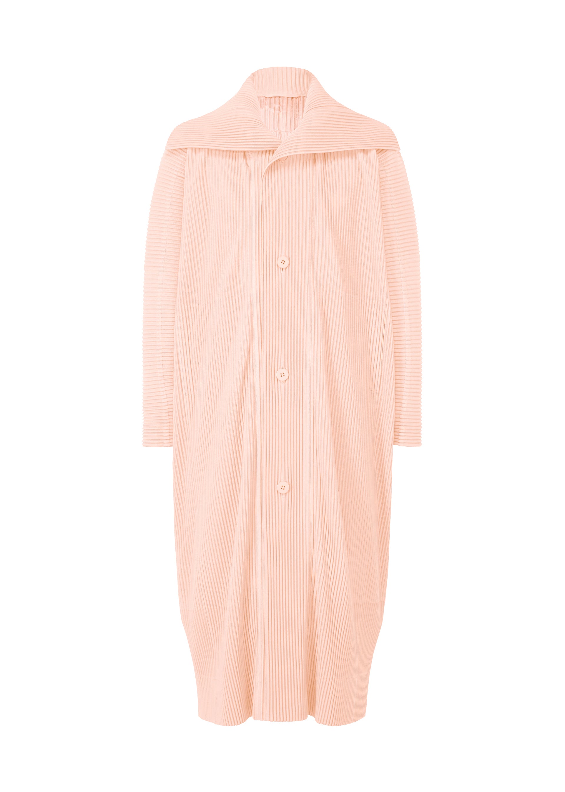 Issey Miyake MONTHLY COLORS JANUARY kabát černý dlouhý