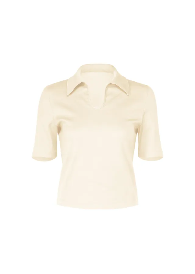 Issey Miyake Extension Cotton top s límečkem