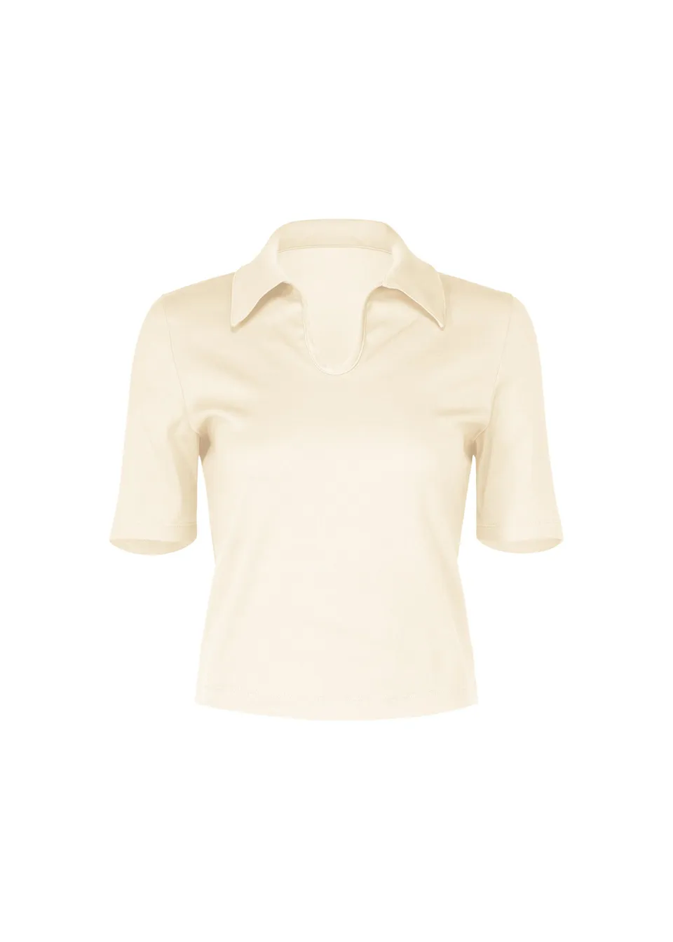 Issey Miyake Extension Cotton top s límečkem