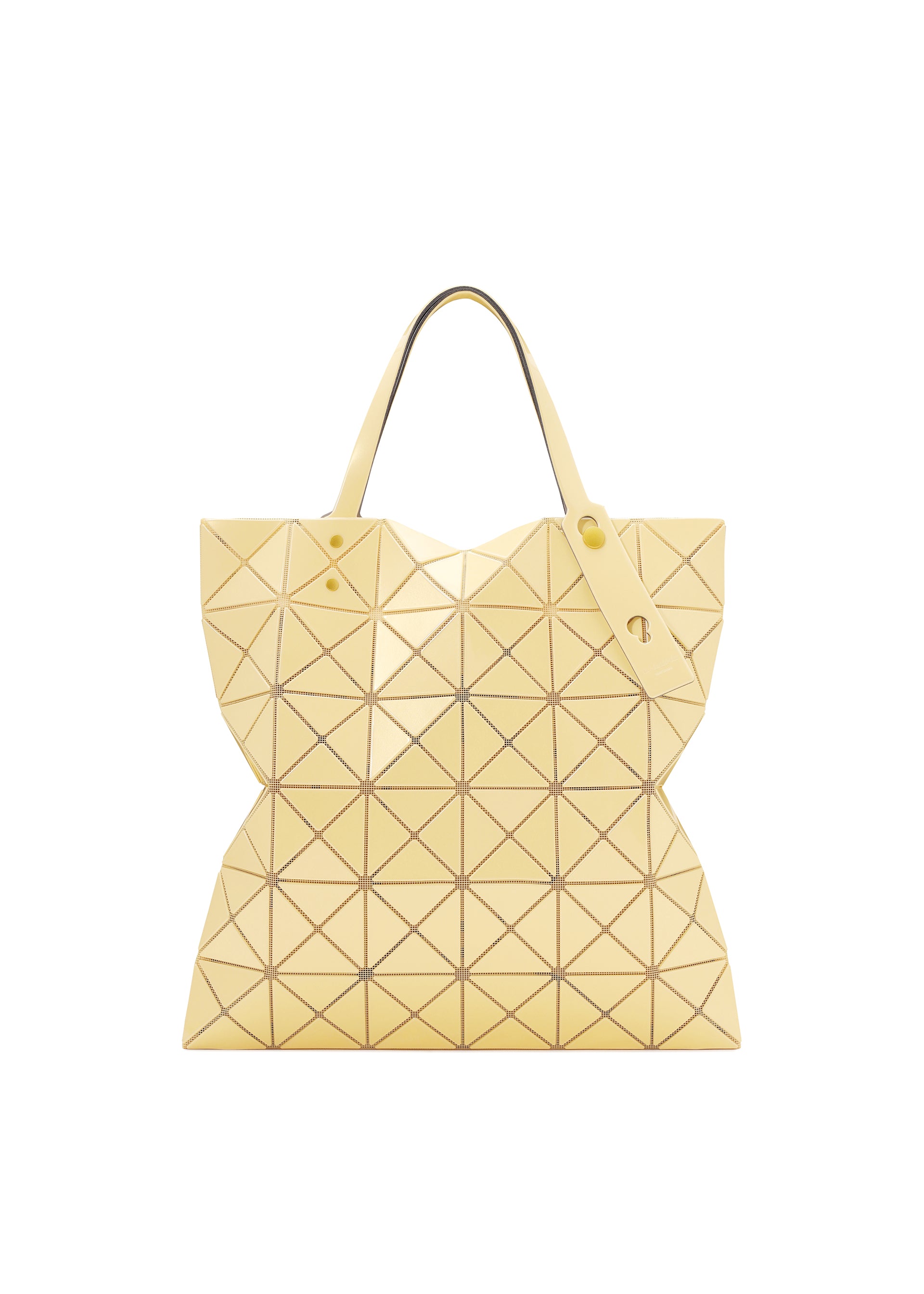 Issey Miyake Lucent One-Tone tote šedomodrá A4