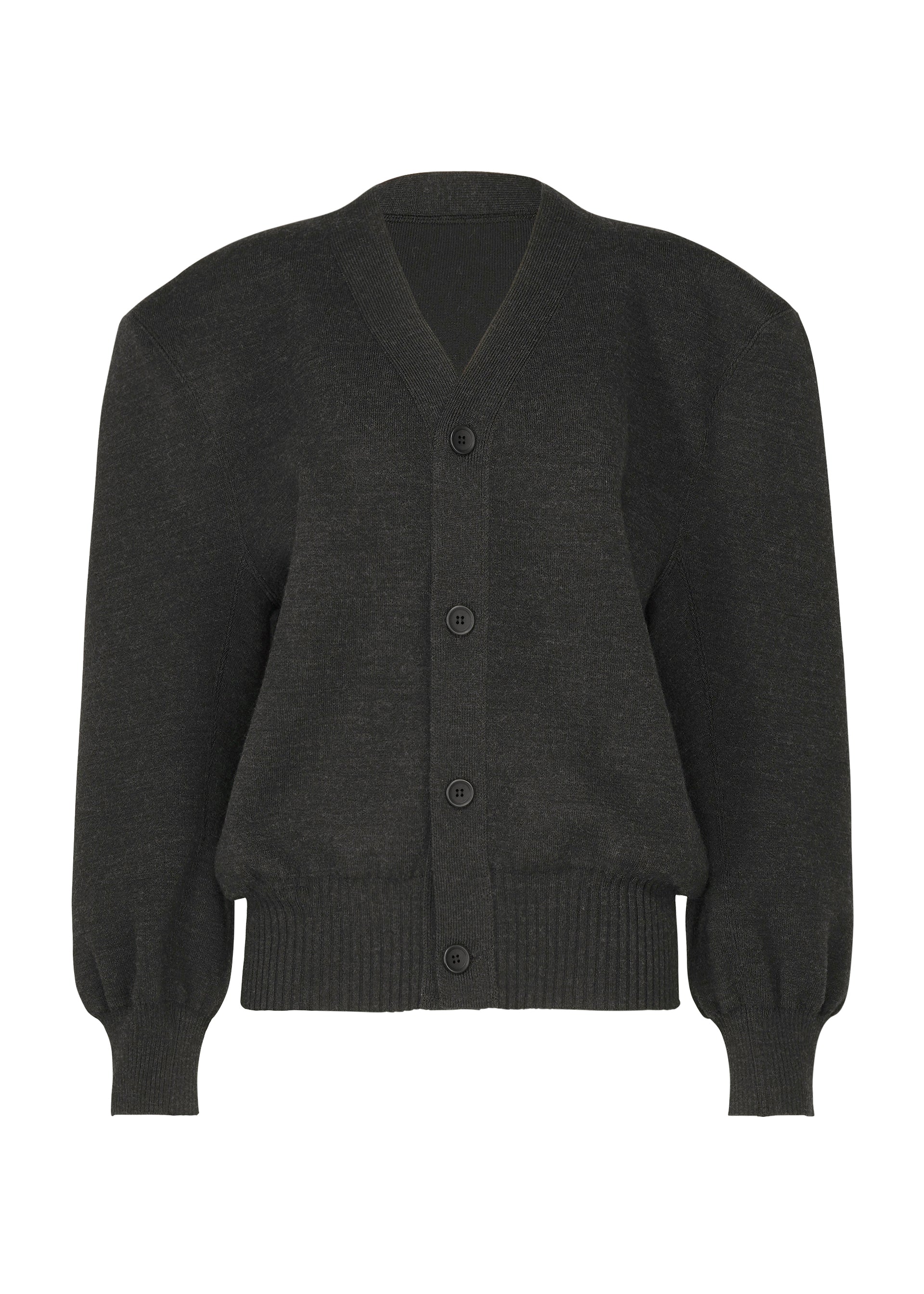 Issey Miyake Handsome Knit kardigan bílý vlněný vel. 2