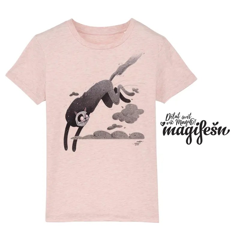Magifešn Kids (S)Cool Cat tričko dětské biobavlna