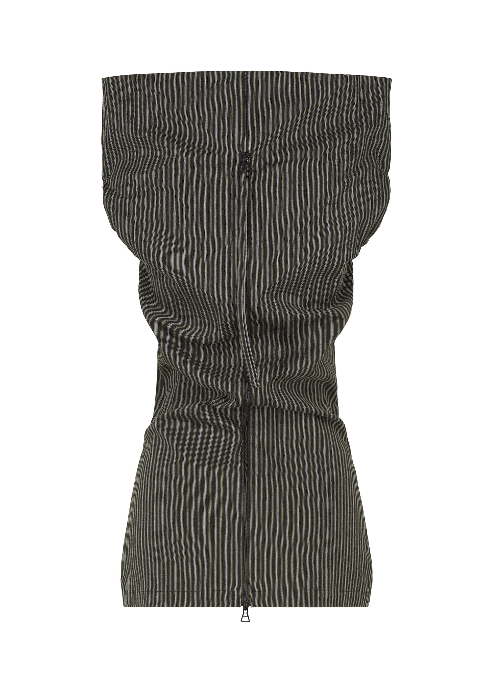 Issey Miyake Allow Stripe top bez rukávů bílý vel. 2