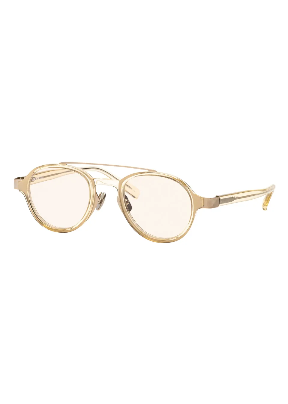 Issey Miyake Eyes Marrow Teardrop brýle žlutá