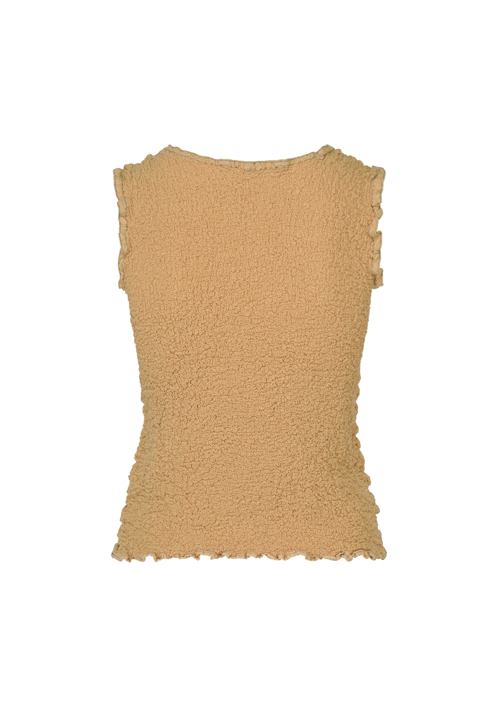 Issey Miyake Cauliflower bavlněný top černá