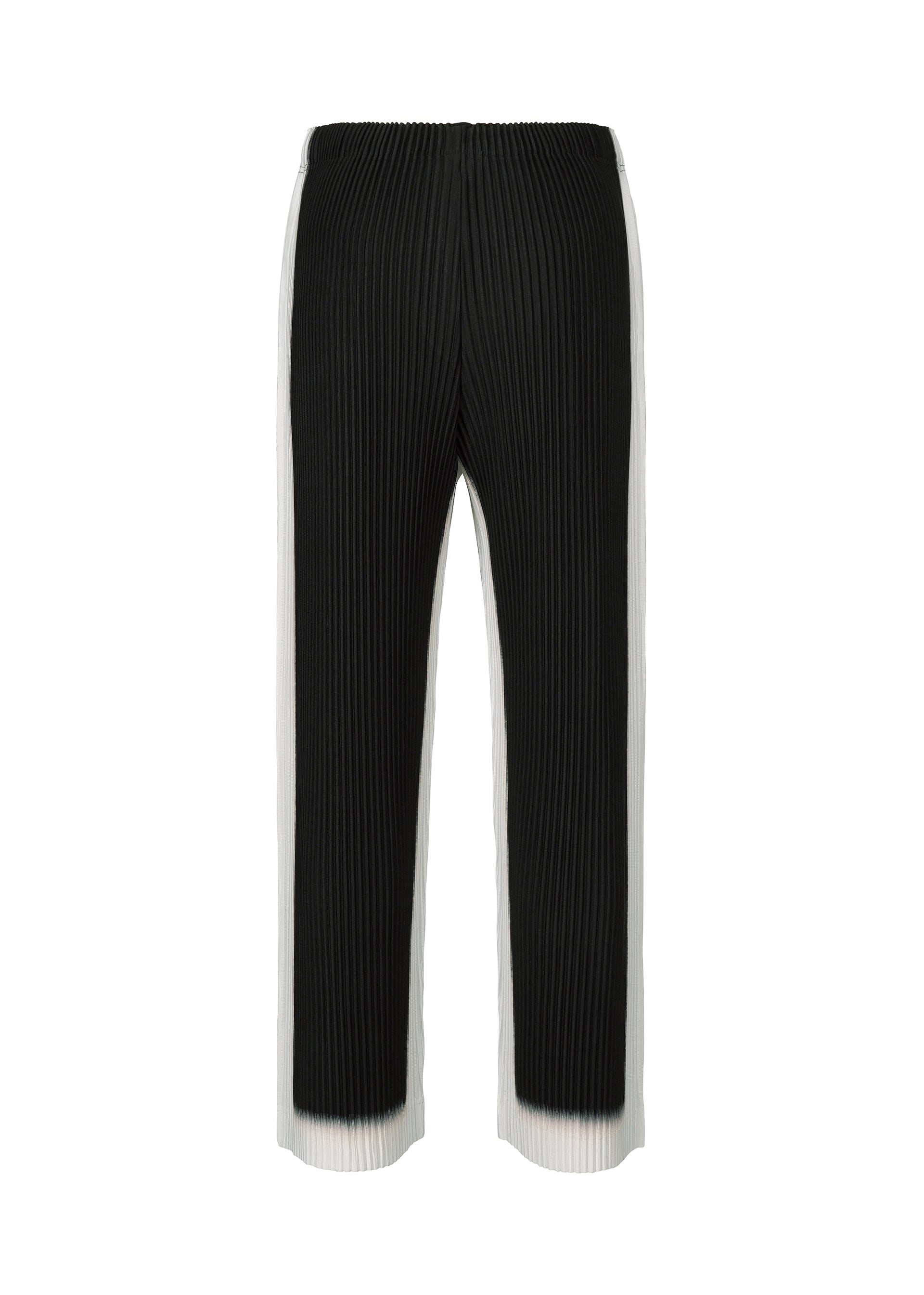 Homme Plissé Issey Miyake Framework kalhoty bílé 2