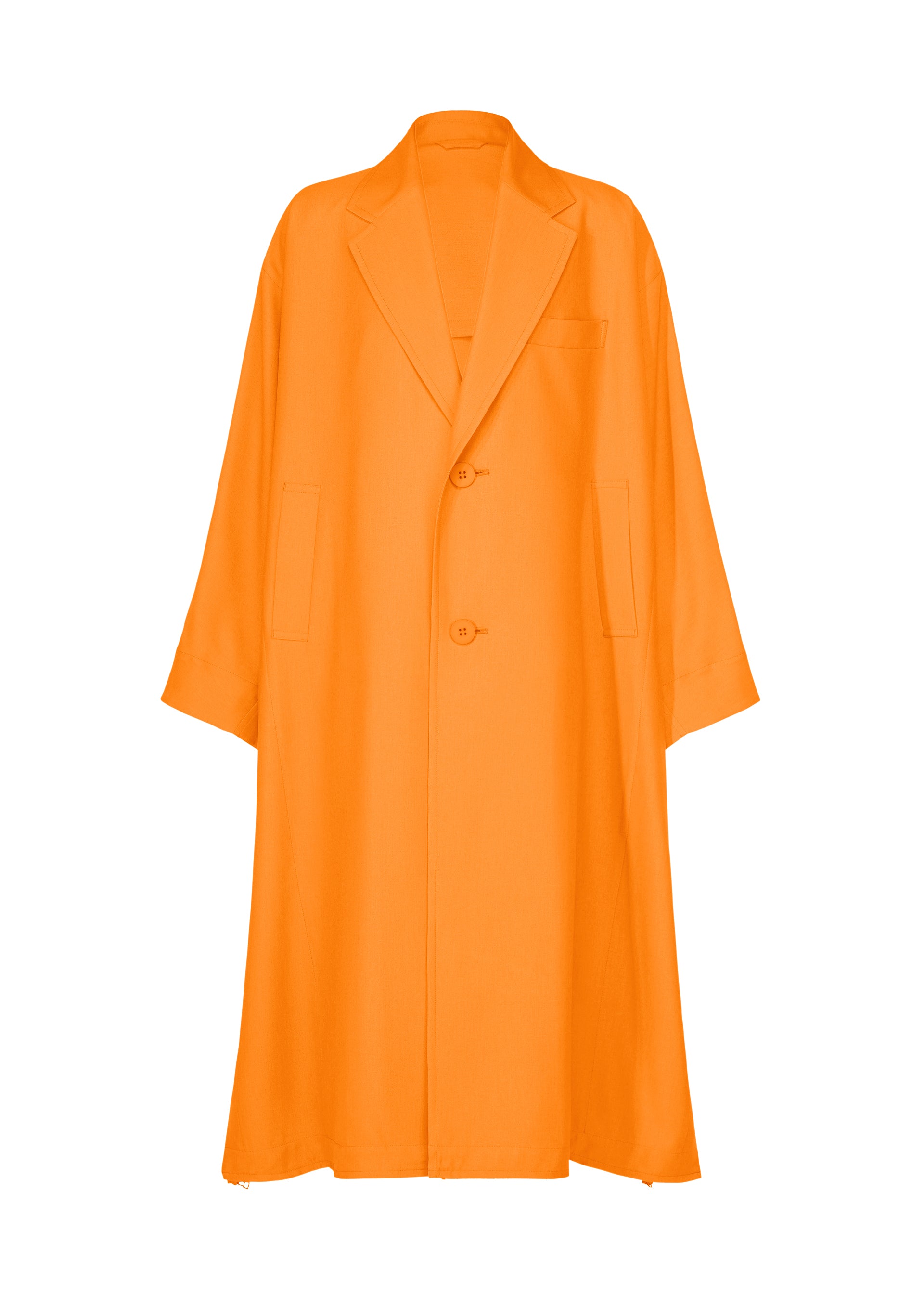 Issey Miyake Breeze Drape kabát černý splývavý