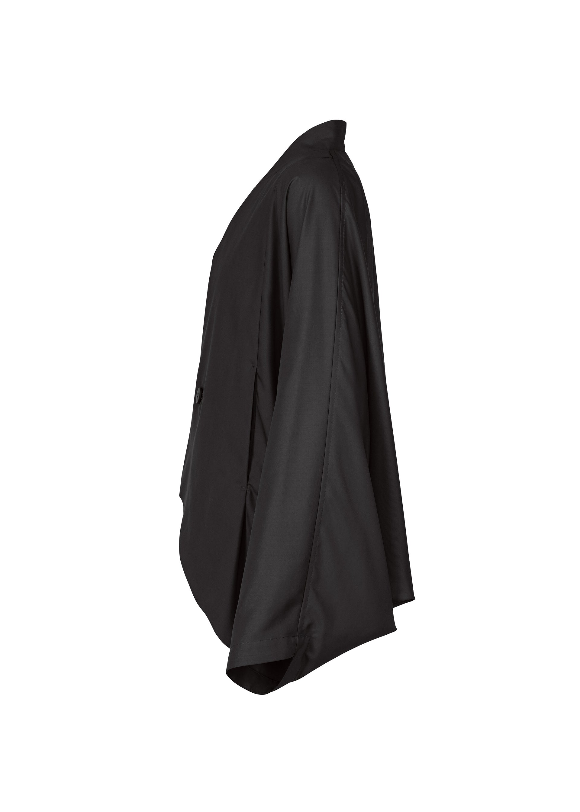 Issey Miyake SWING BLACK bunda černá vel. 3 bez límce