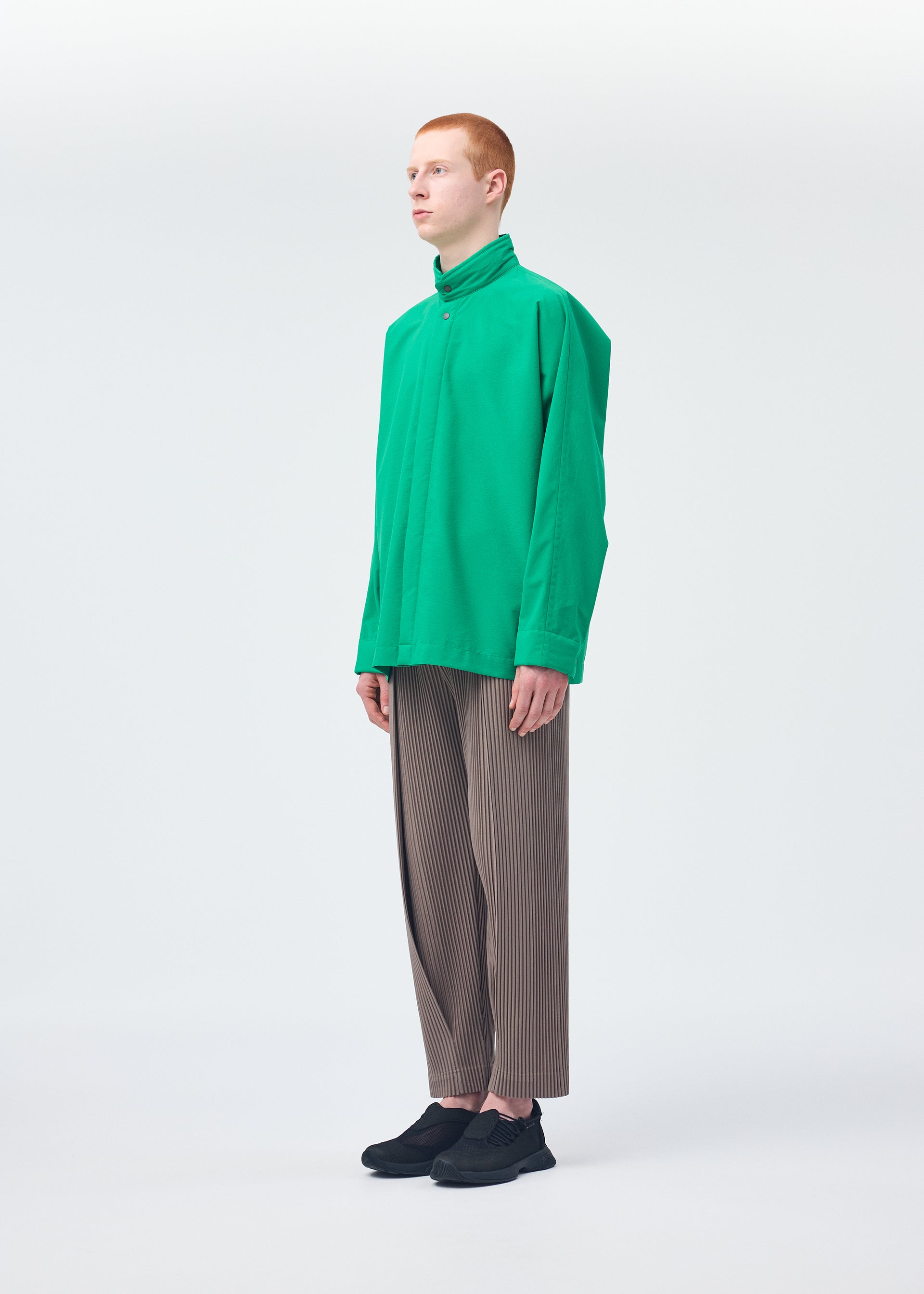 Issey Miyake Tailored Pleats 1 kalhoty černé skládané