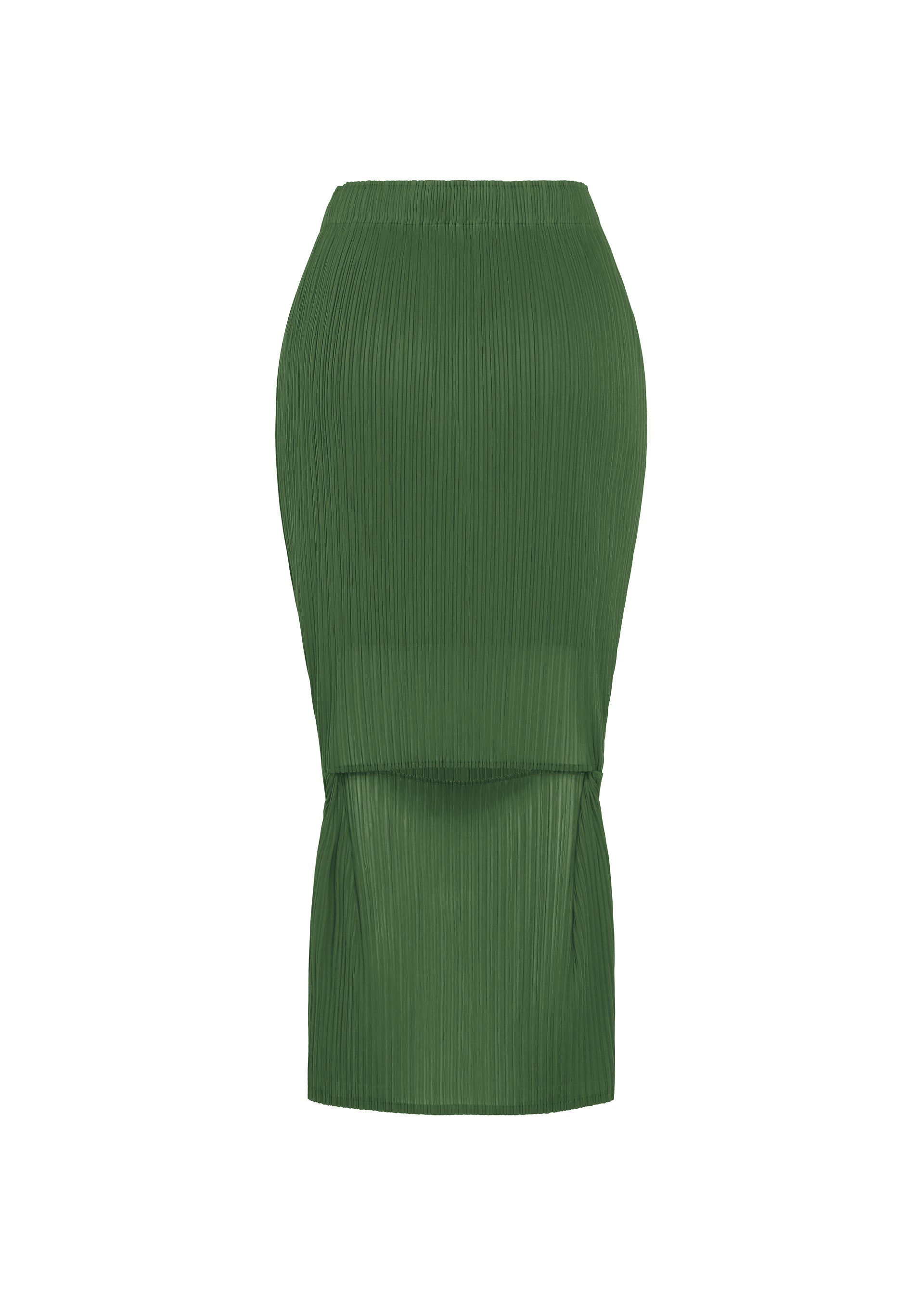 Issey Miyake Sheer Slit Pleats sukně černá vel. 2