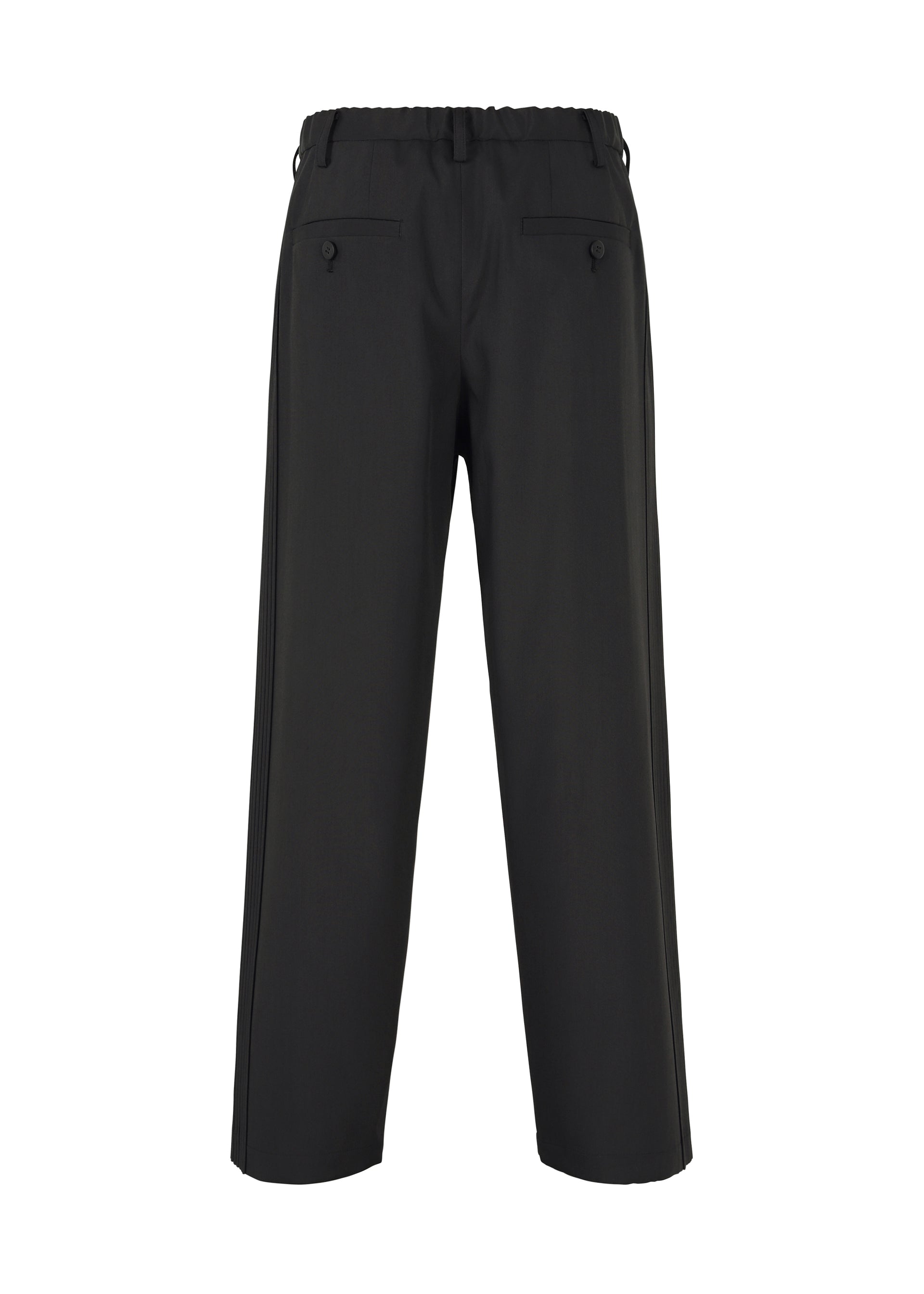 Issey Miyake Air Pleats Black kalhoty černé plisované