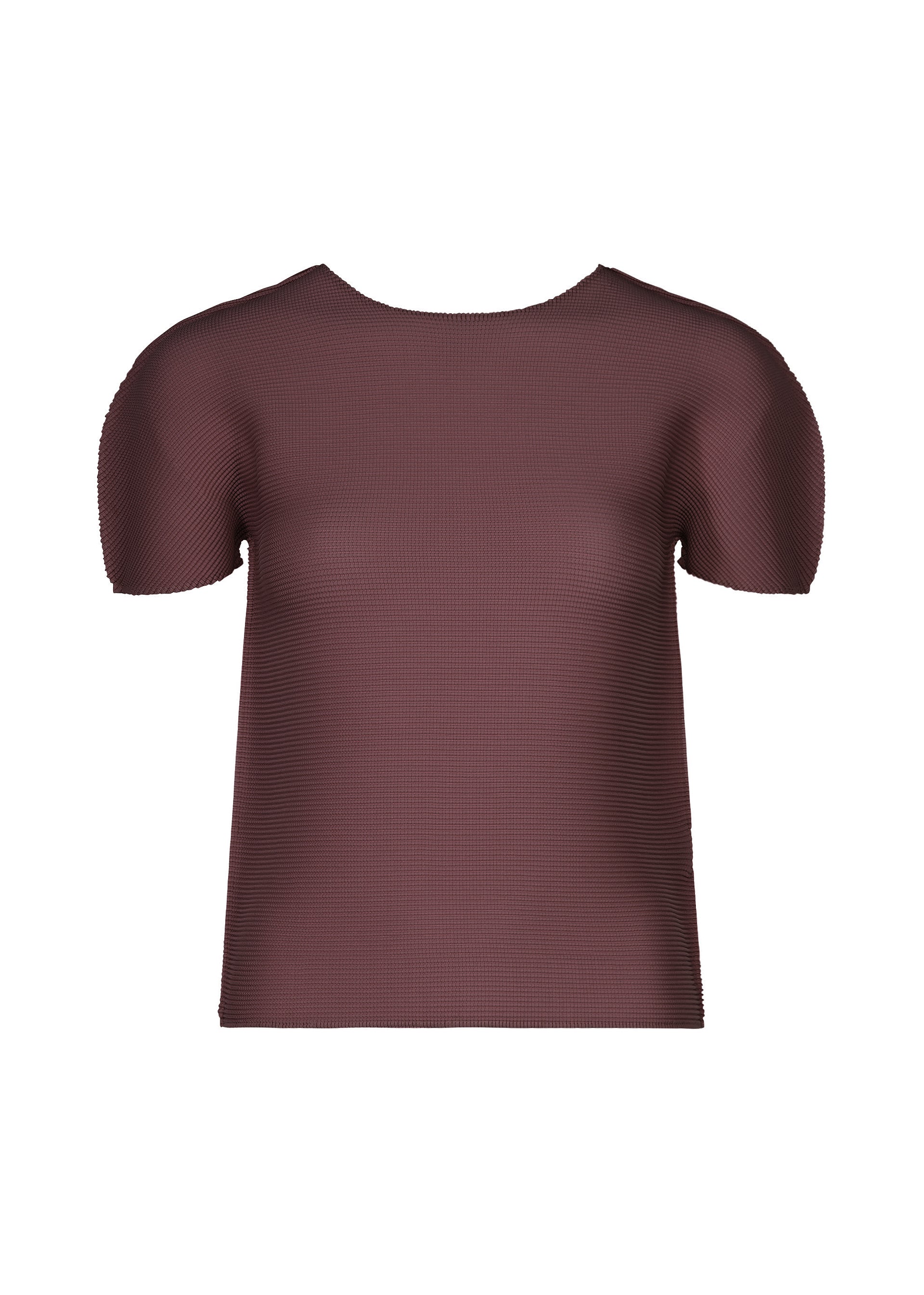 Issey Miyake Stretch Pleats 2 top Rose Pink s rukávem