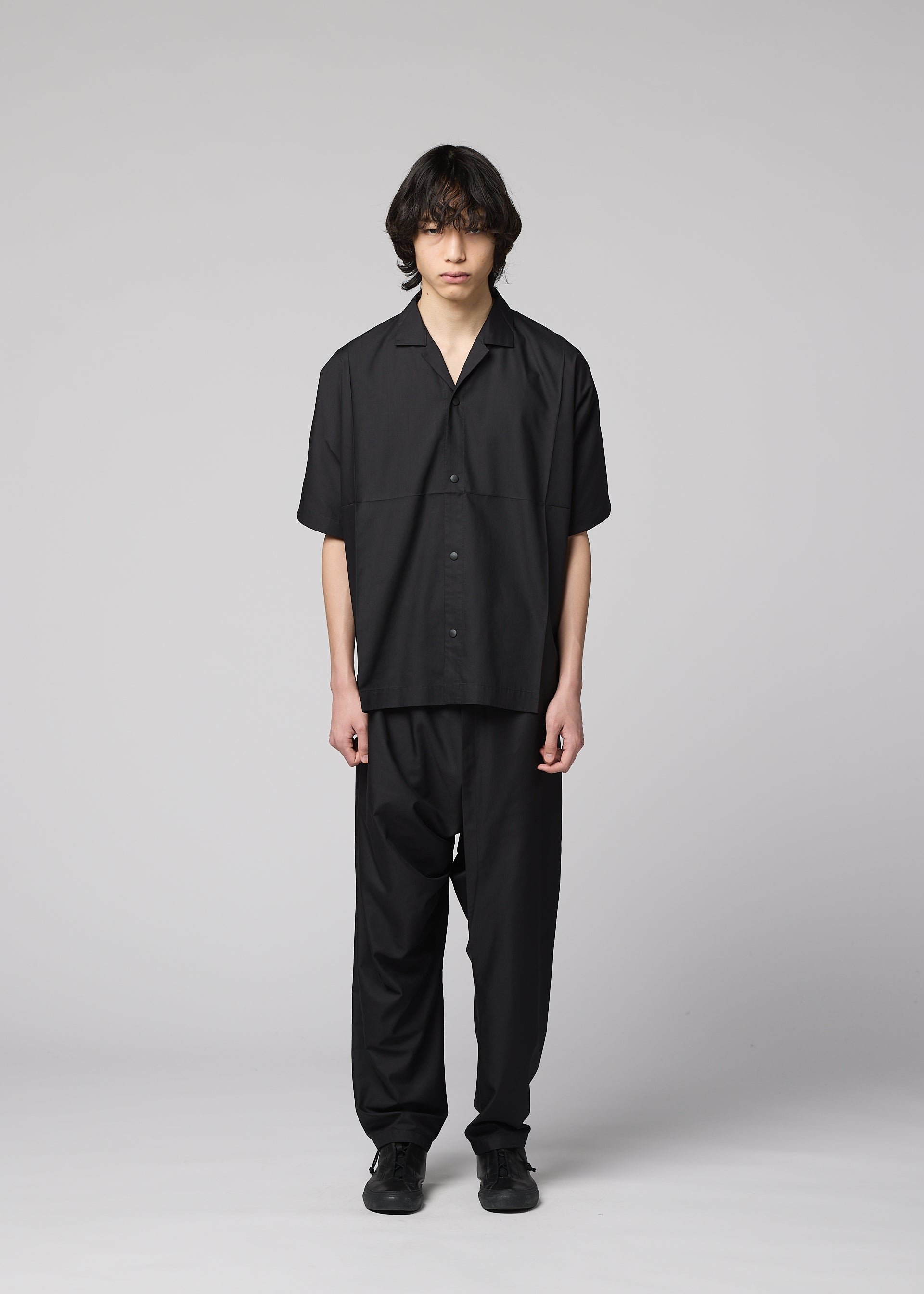 Issey Miyake IM Men Compact Shirt košile černá 3
