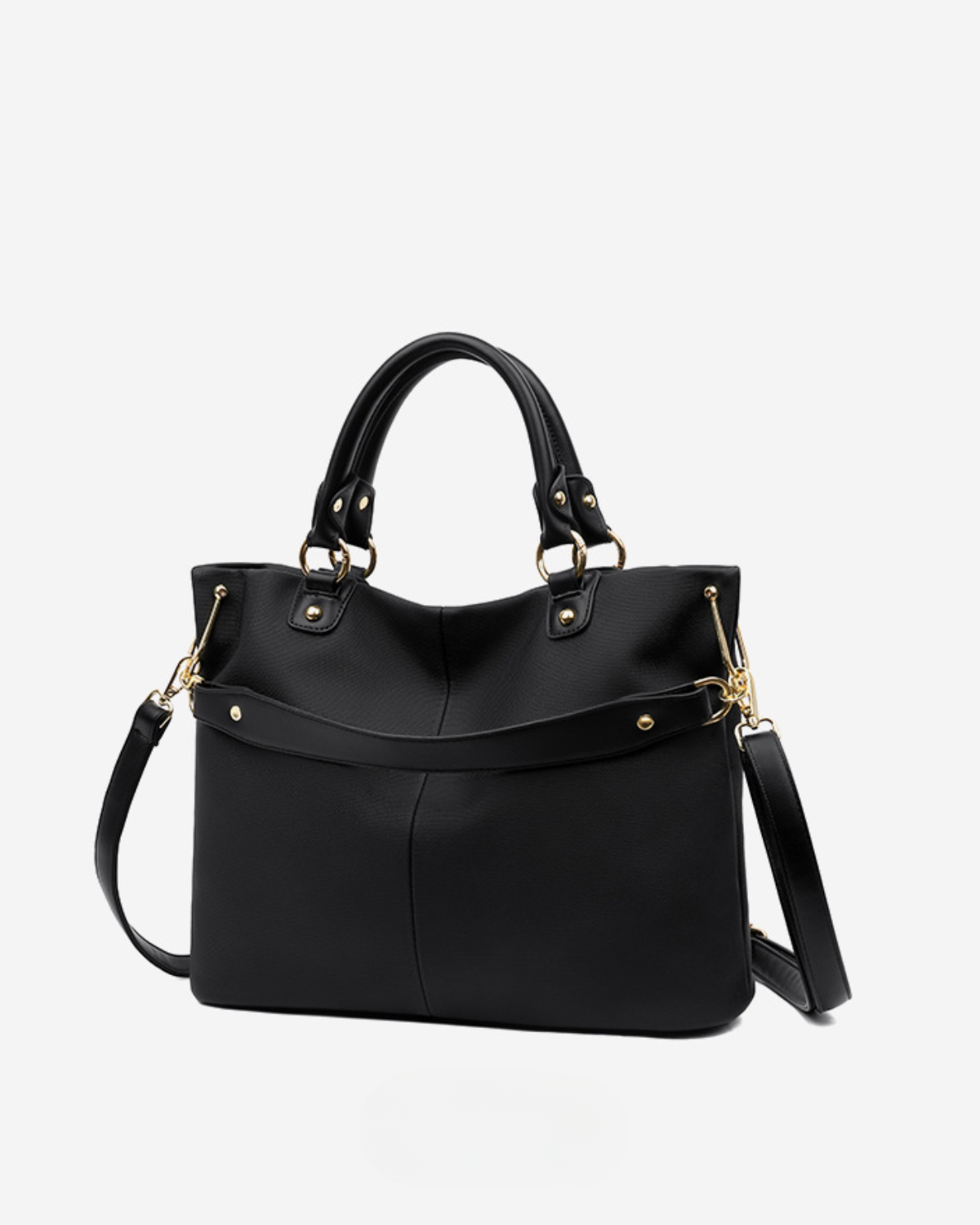 Norielle strukturovaná shopper kabelka černá
