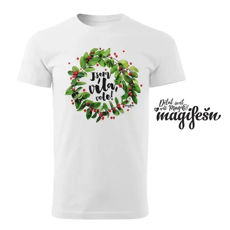 Magifešn XY Jsem víla vole tričko Berries bio