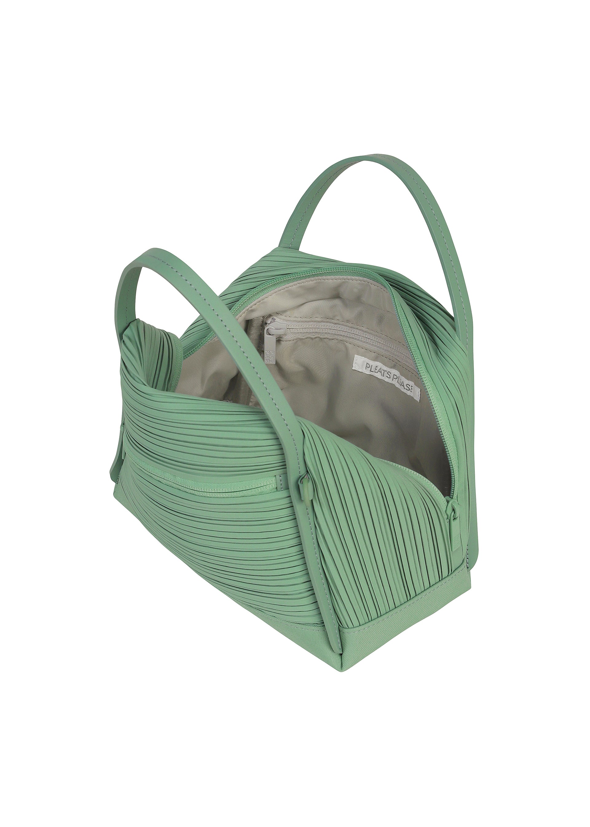 Issey Miyake Bias Pleats Bag kabelka zelená plisovaná