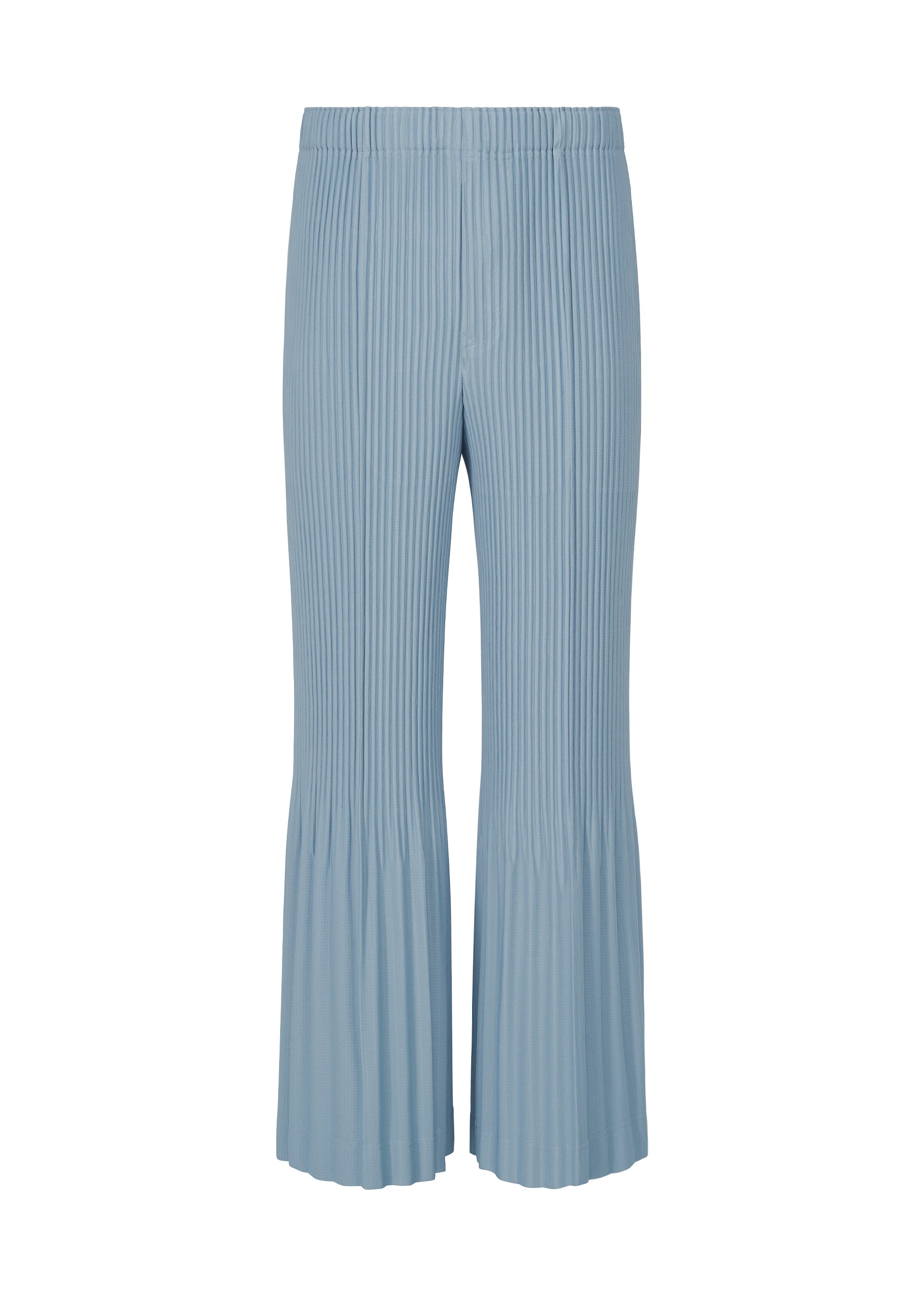 Homme Plissé Issey Miyake Pleats Bottoms 1 kalhoty černé flare