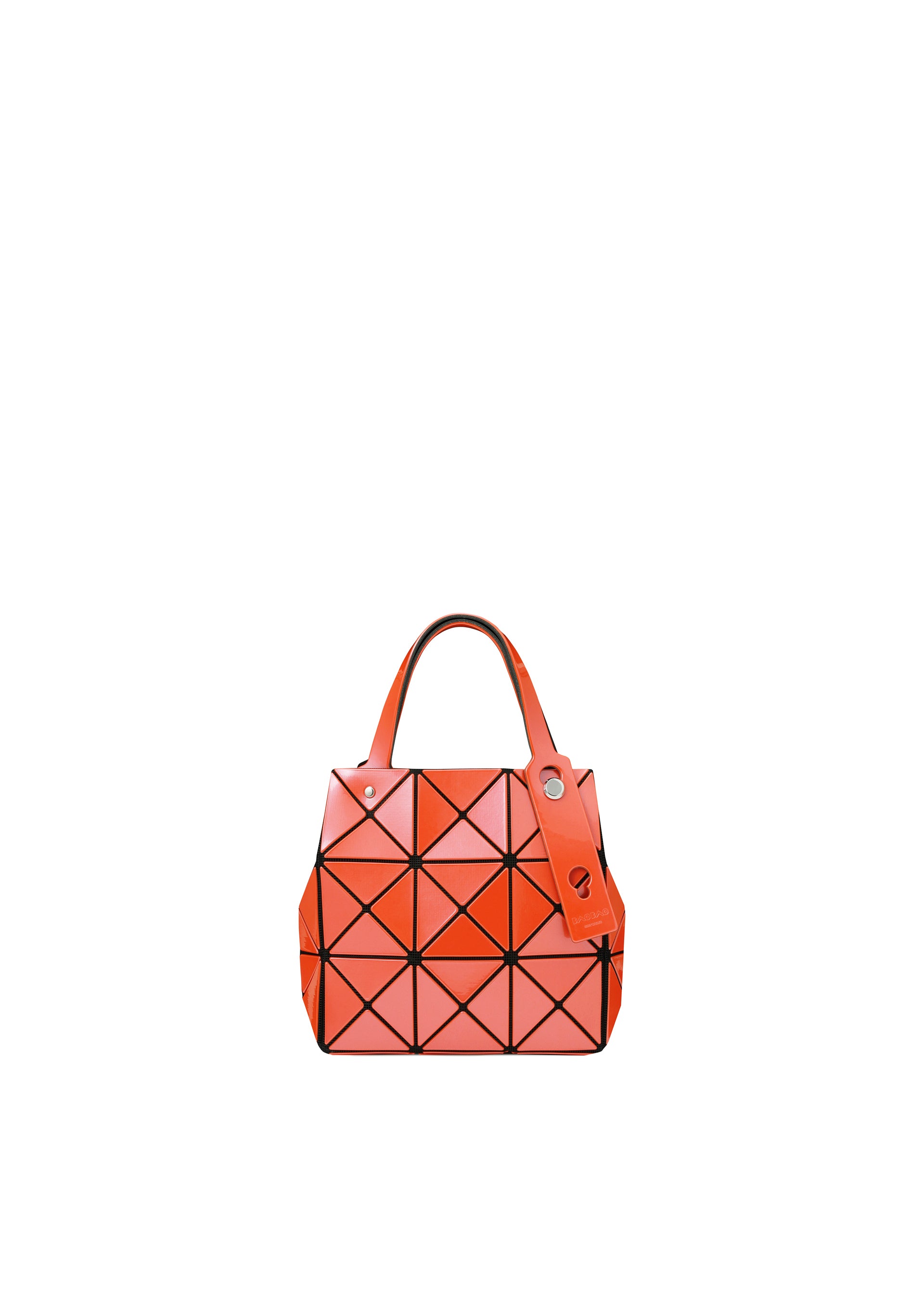Issey Miyake Carat mini kabelka šedá
