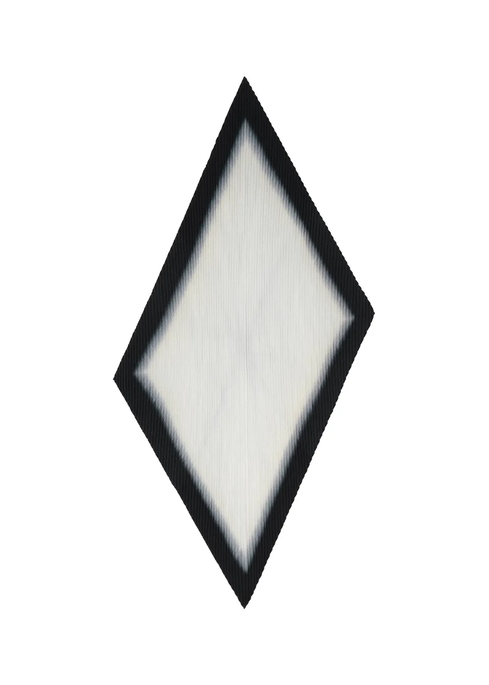 Homme Plissé Issey Miyake Framework Chusen štola bílá