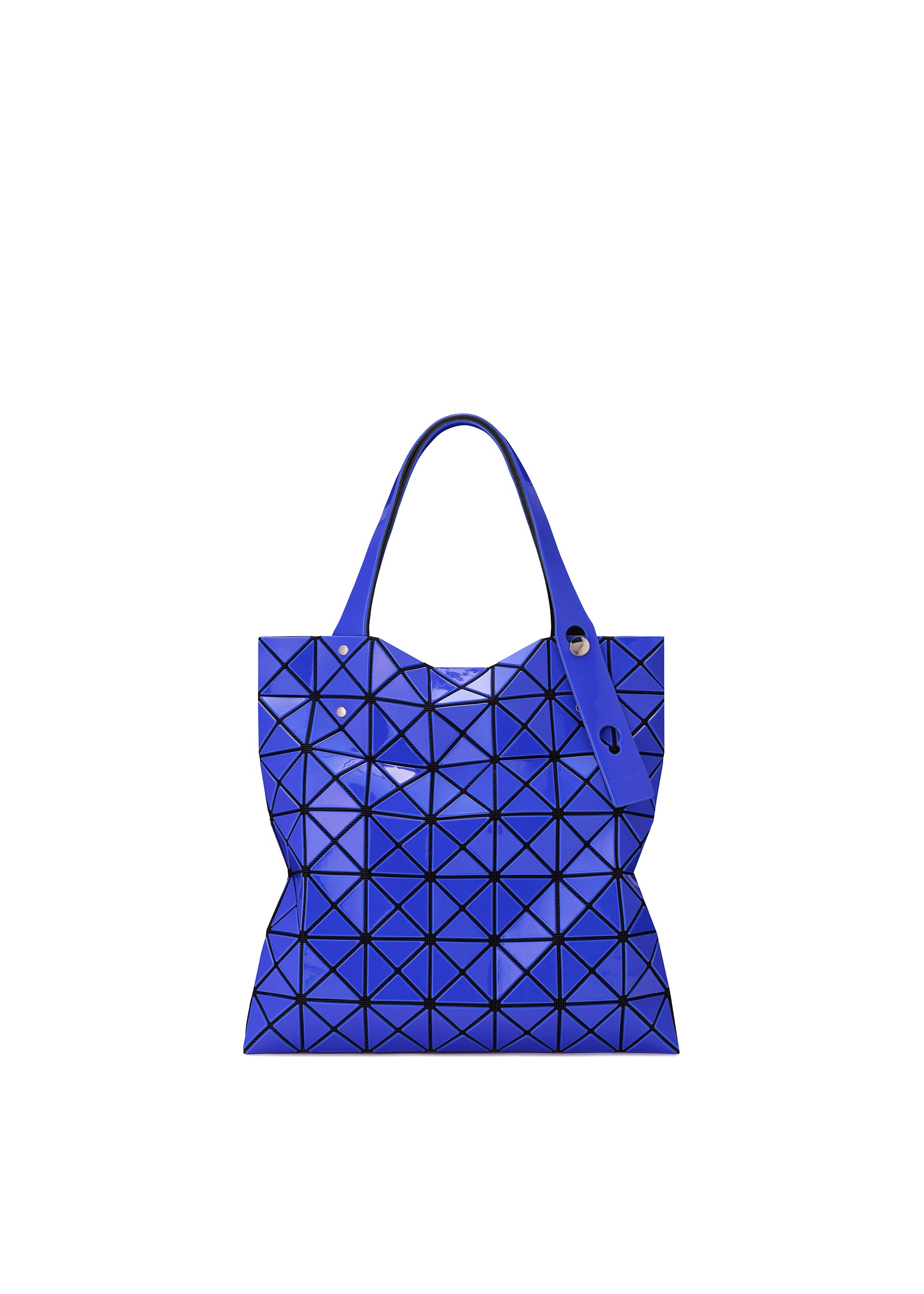 Issey Miyake Prism Gloss tote taška misty gray lesklá