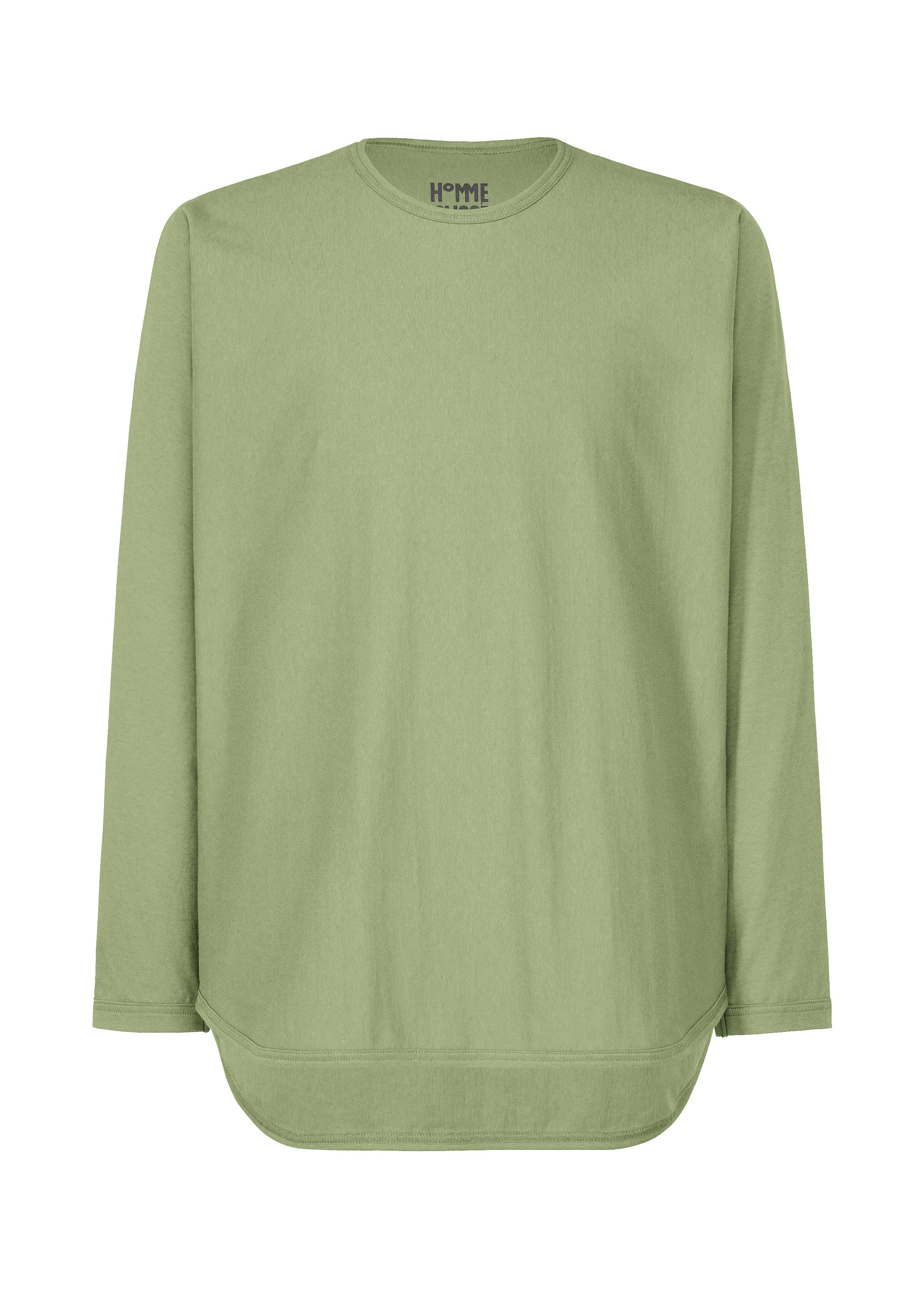 Issey Miyake Release-T 1 tričko s dlouhým rukávem hnědé