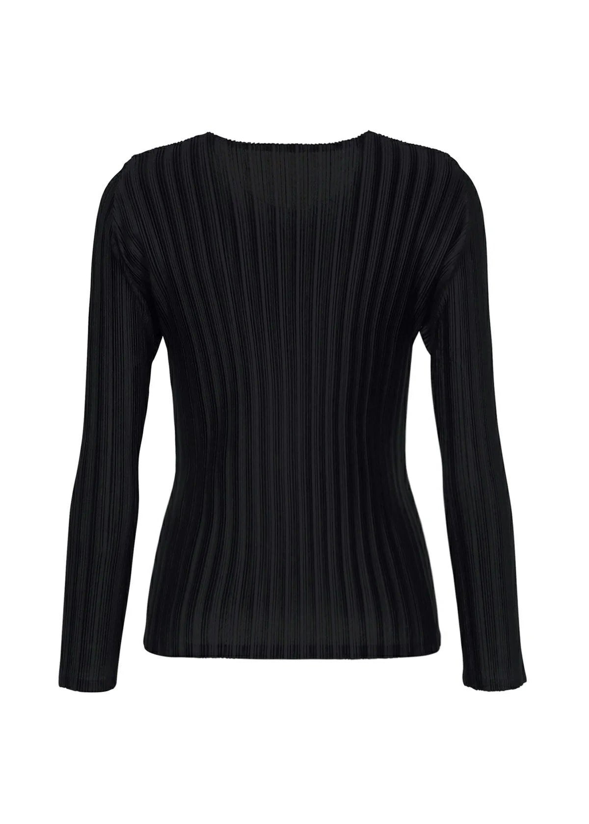 Issey Miyake Rib Pleats Basics triko černá vel. 3