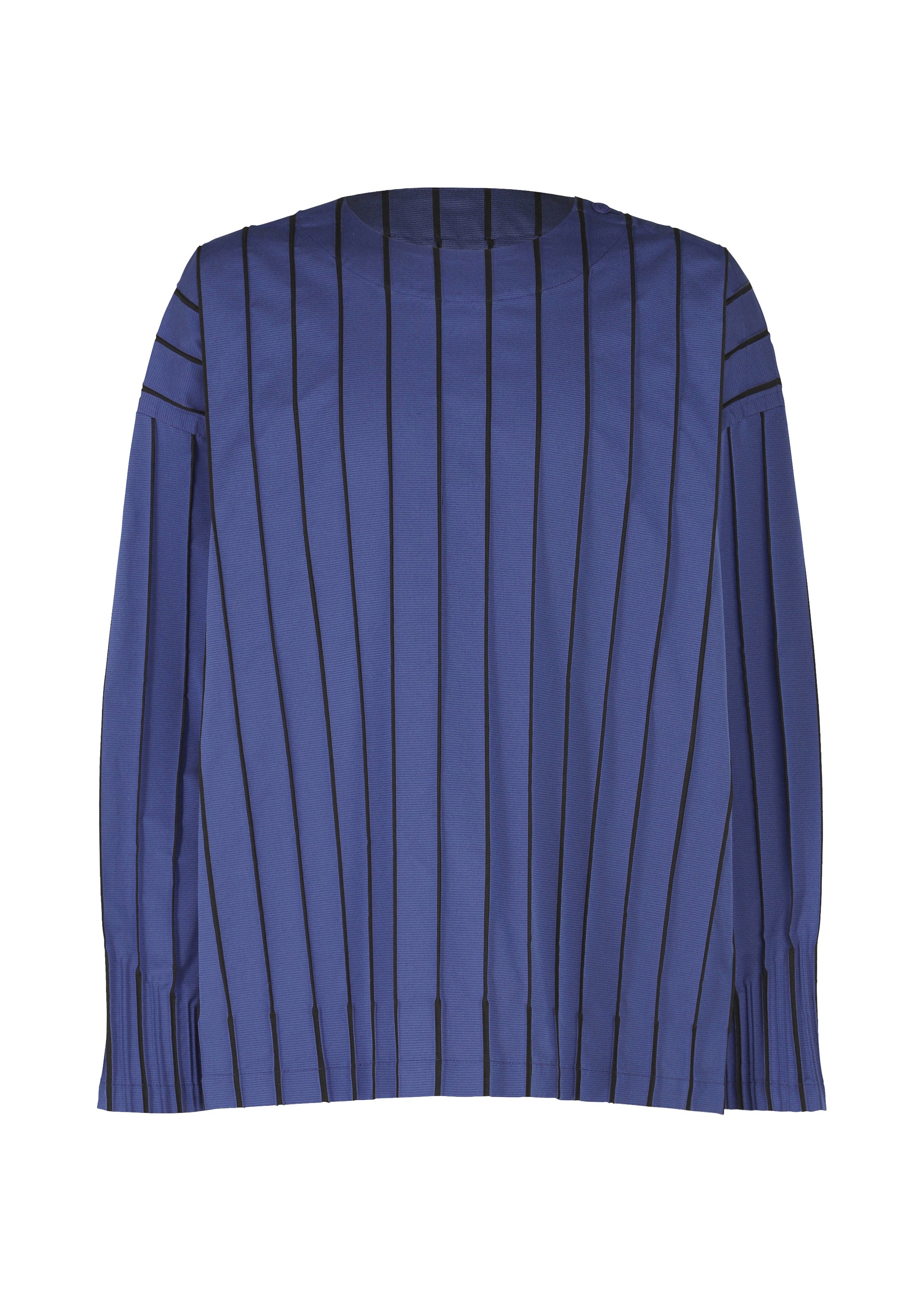 Issey Miyake Type-W 007 top šedý volný 3D strečový
