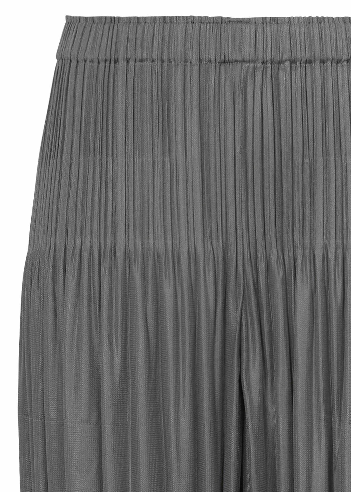 Issey Miyake Fluffy Basics kalhoty černá hladké