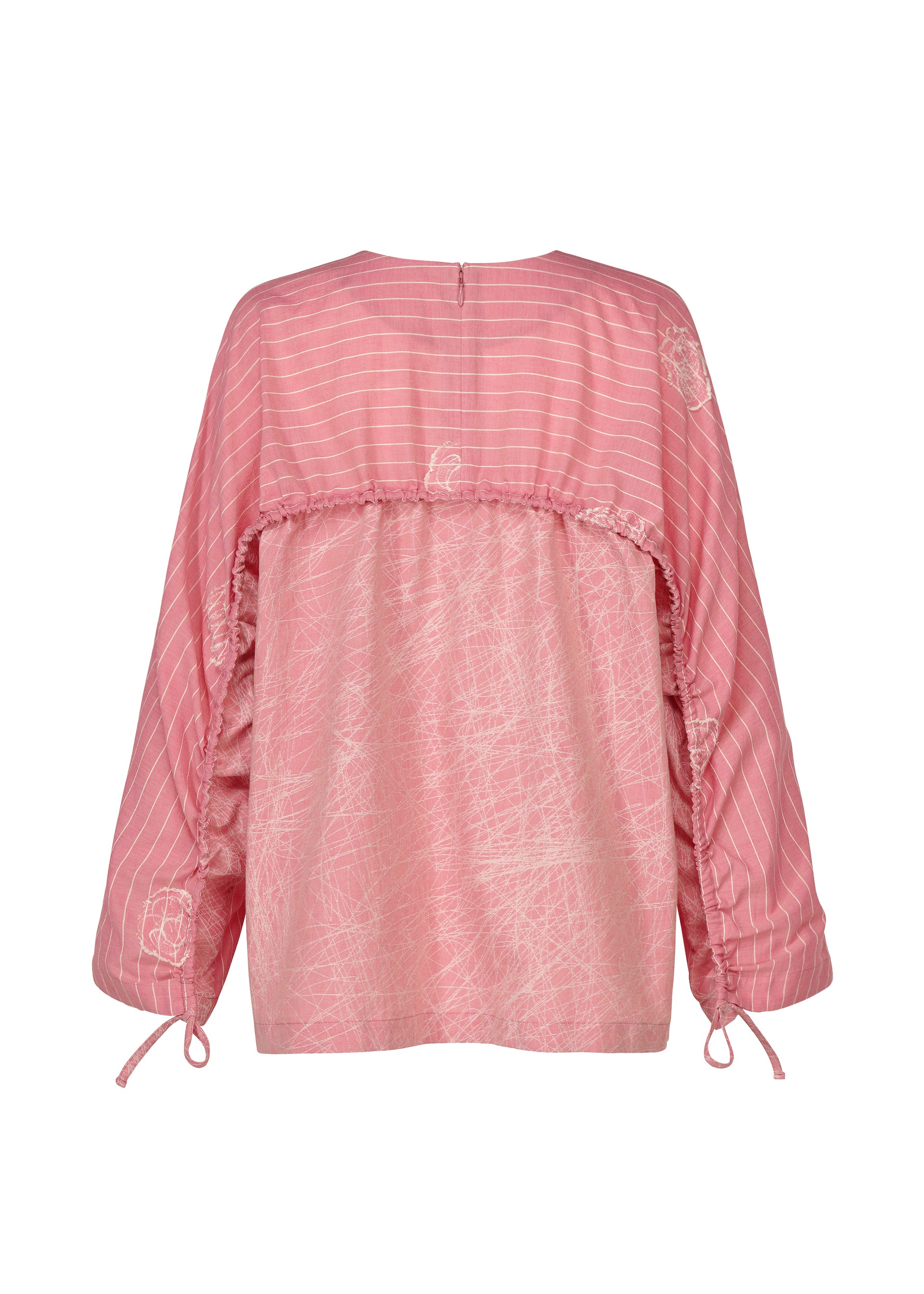 Issey Miyake One Stroke Draw top černý žakár vel. 2