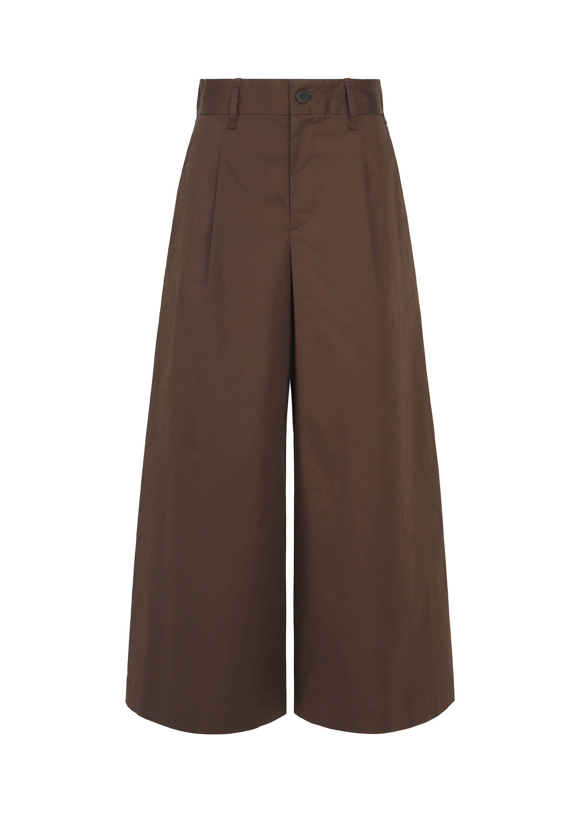 HaaT Issey Miyake Cotton Stretch kalhoty Black bavlna elastan