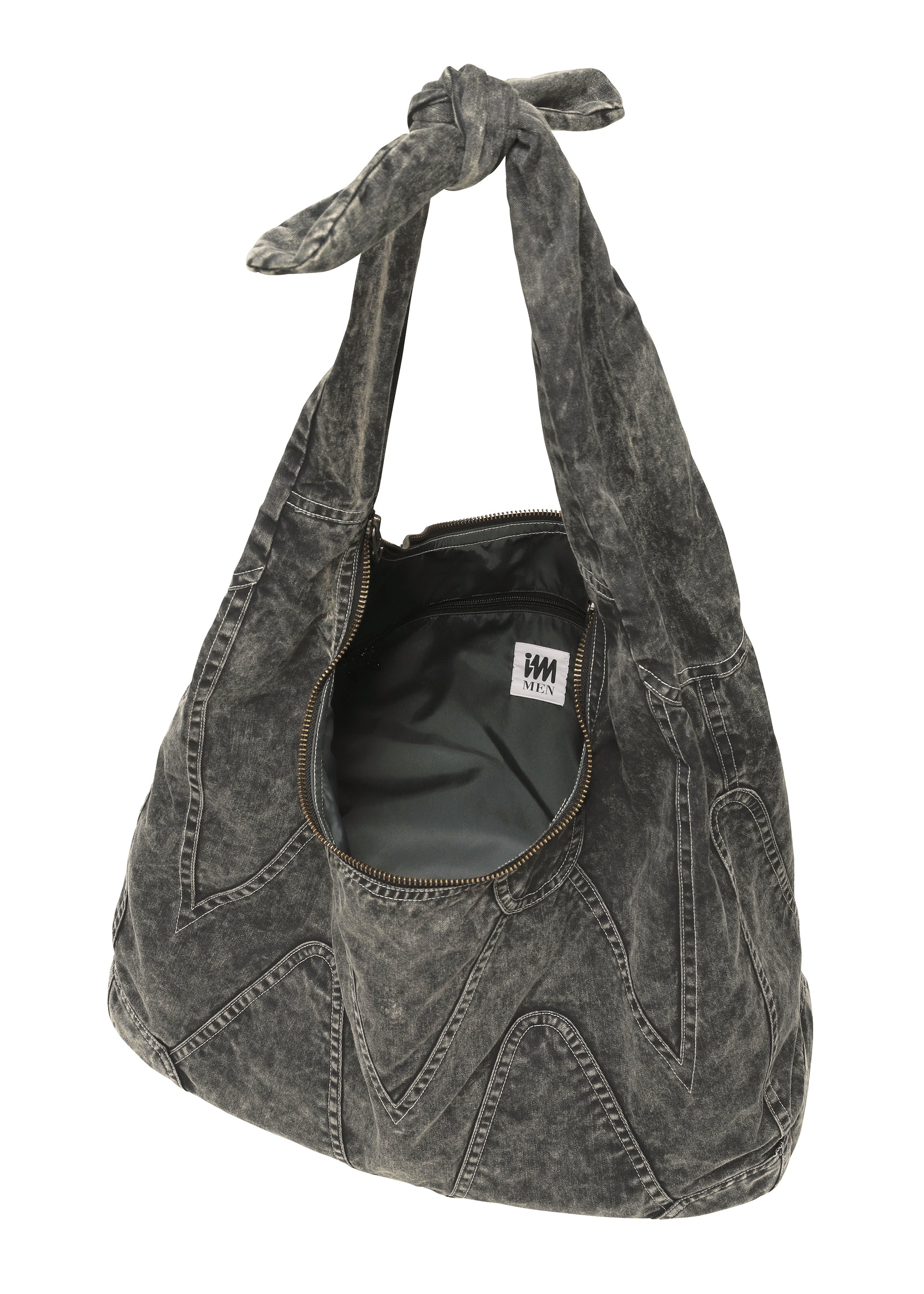 Issey Miyake Elements Bag shoulder kabelka Black bavlna