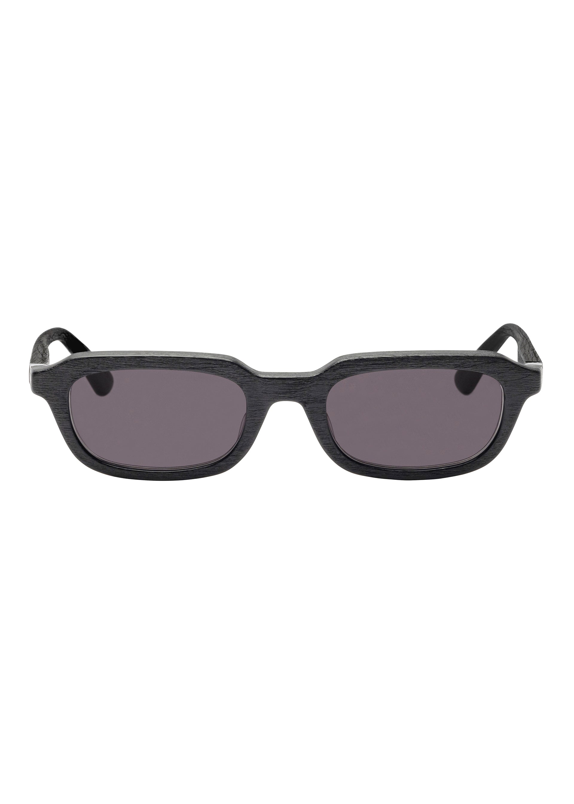 Issey Miyake Eyes Wood-Square brýle černé tmavé