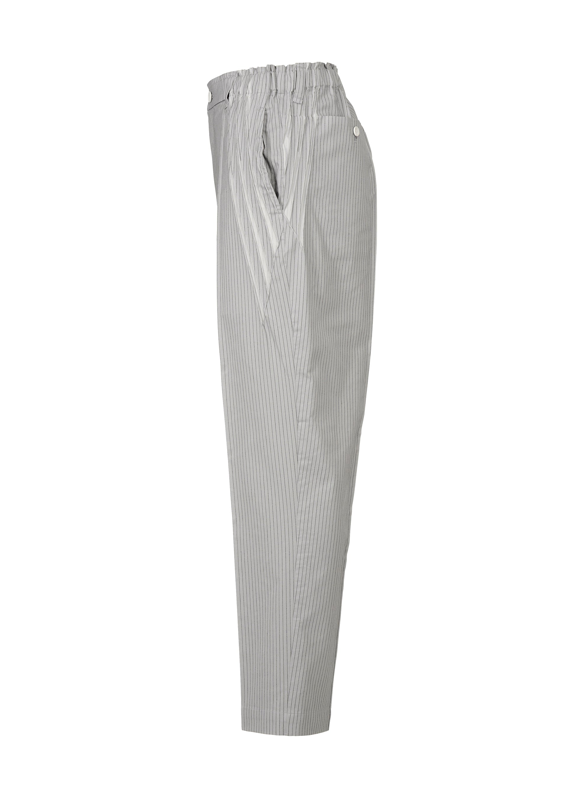 Issey Miyake Type-S 001-3 kalhoty šedé strečové