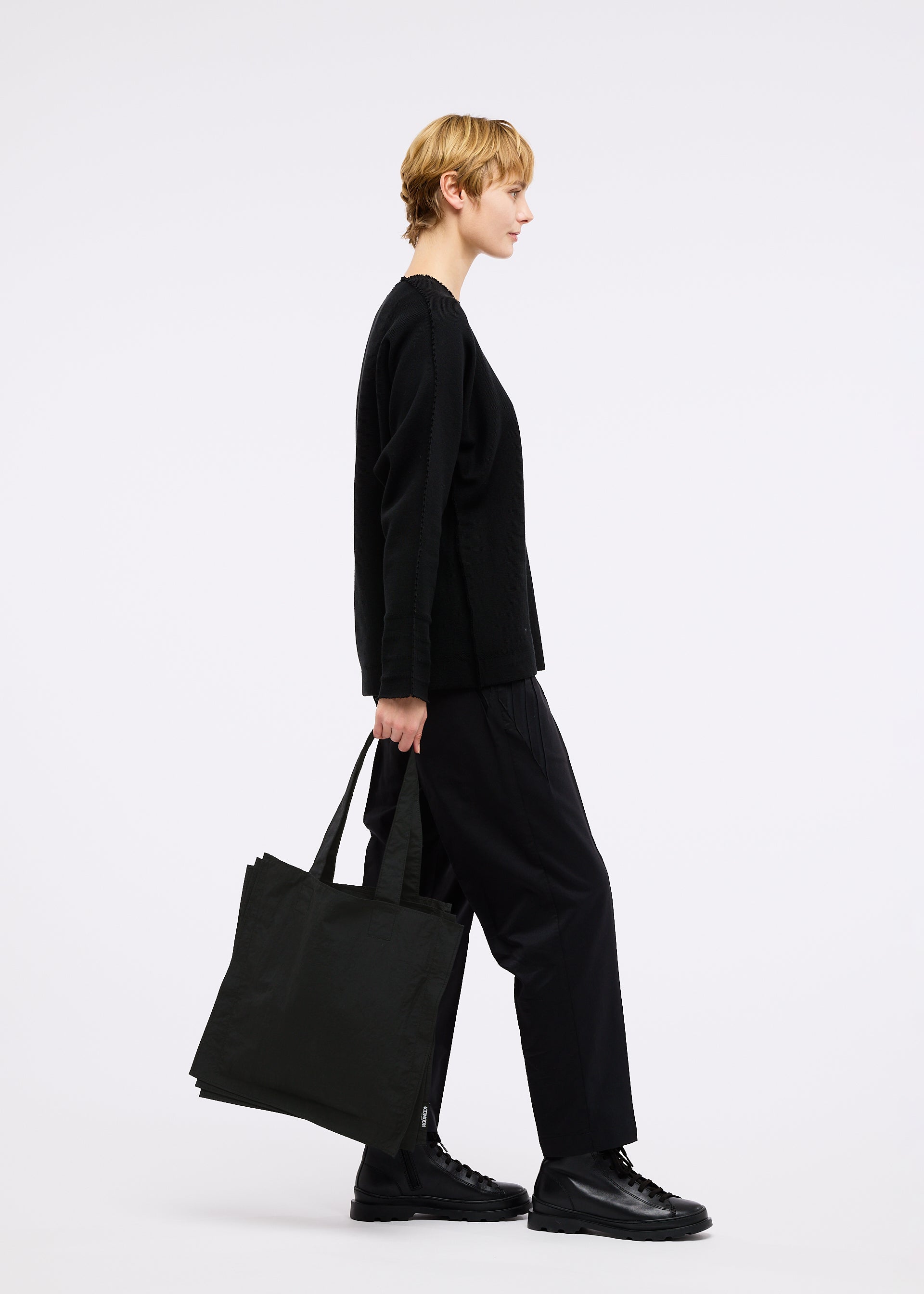 Issey Miyake Irogami Black tote taška černá A4