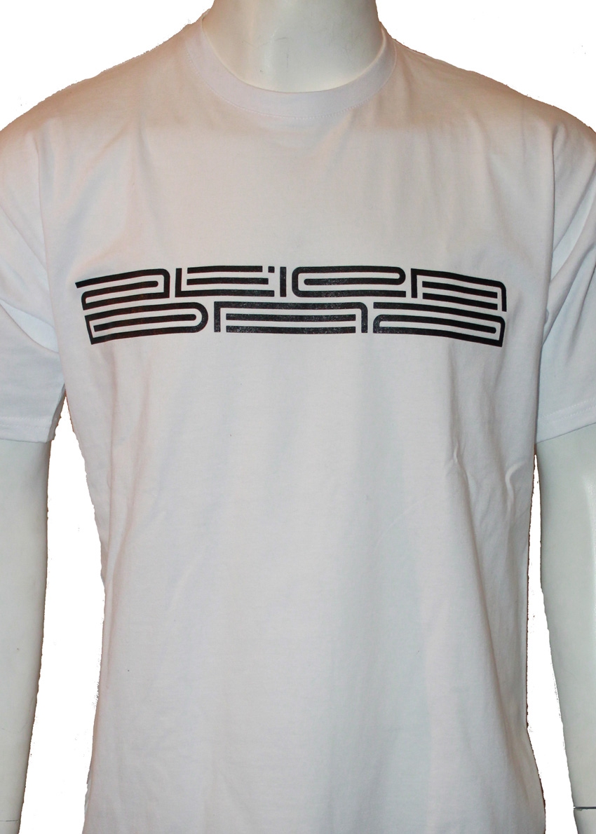 Alien DNA Linear Logo pánské tričko bílé bavlna