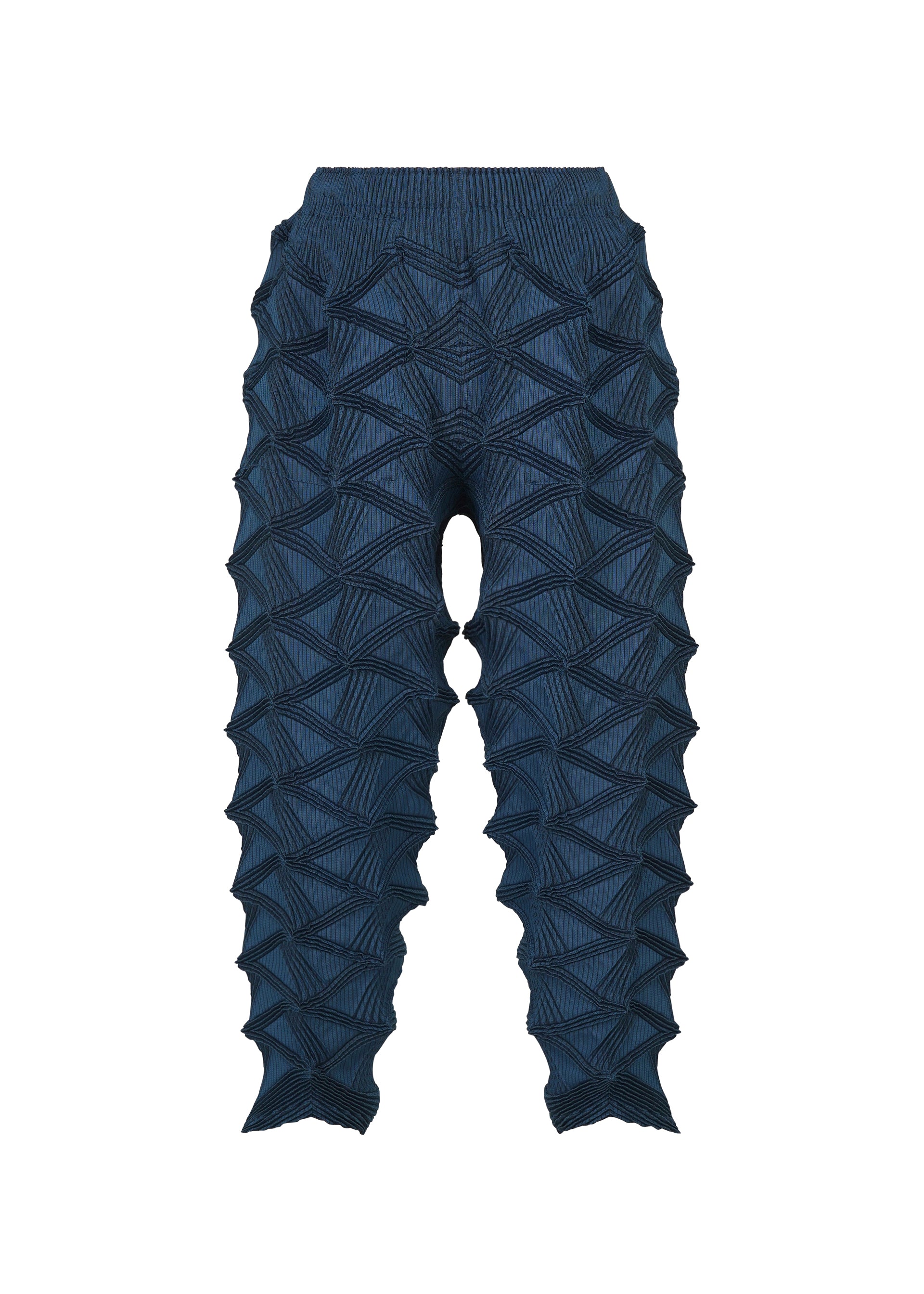 Issey Miyake TYPE-O 023 kalhoty ivory vel. 3 plisované