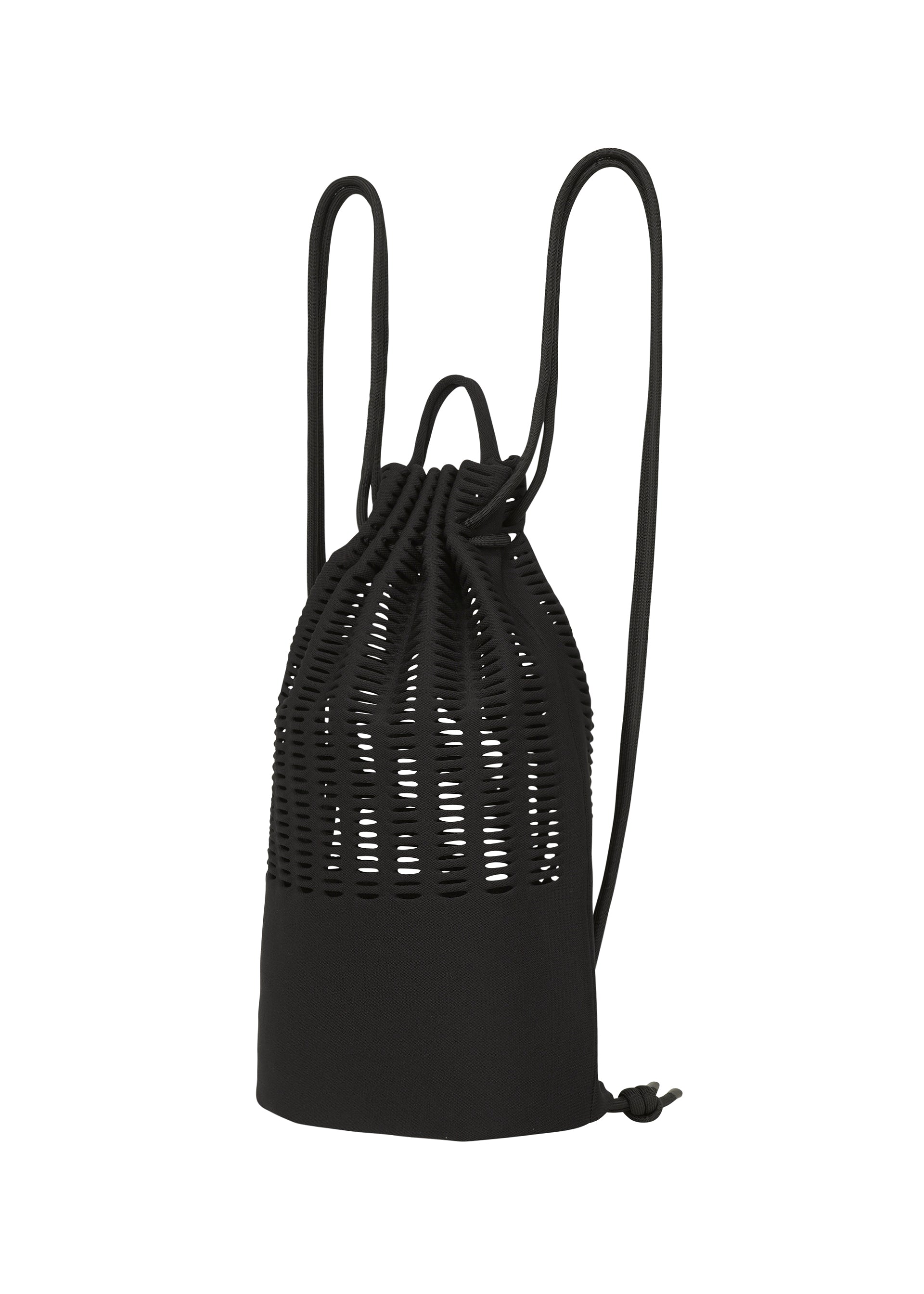 Issey Miyake Mokko Knapsack batoh černý lehký pletený
