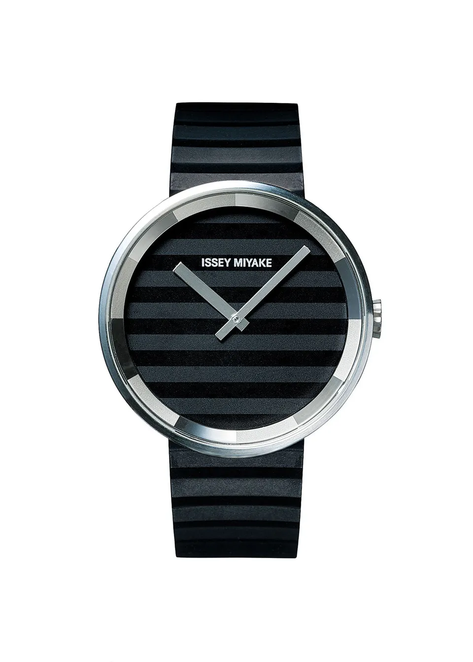 Issey Miyake Watch Please Morrison hodinky černé plisované